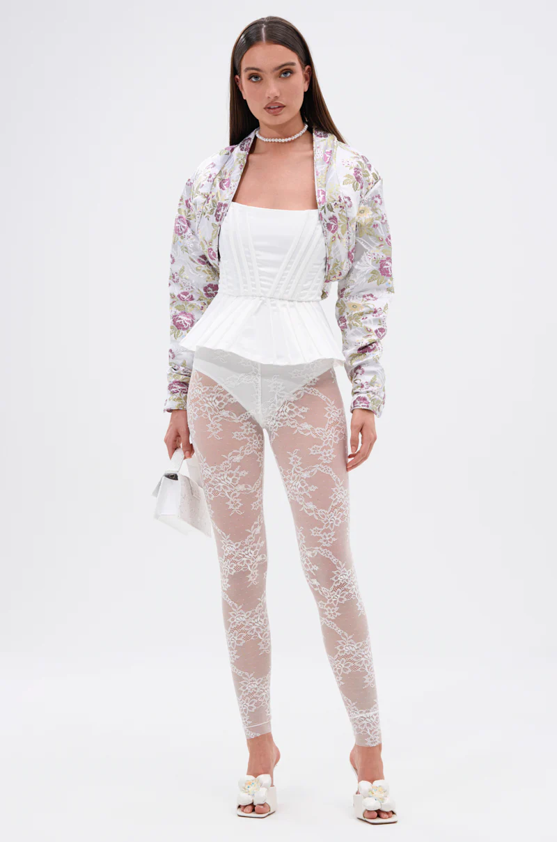 SUPER LACE STRETCHY LEGGINGS - Image 7