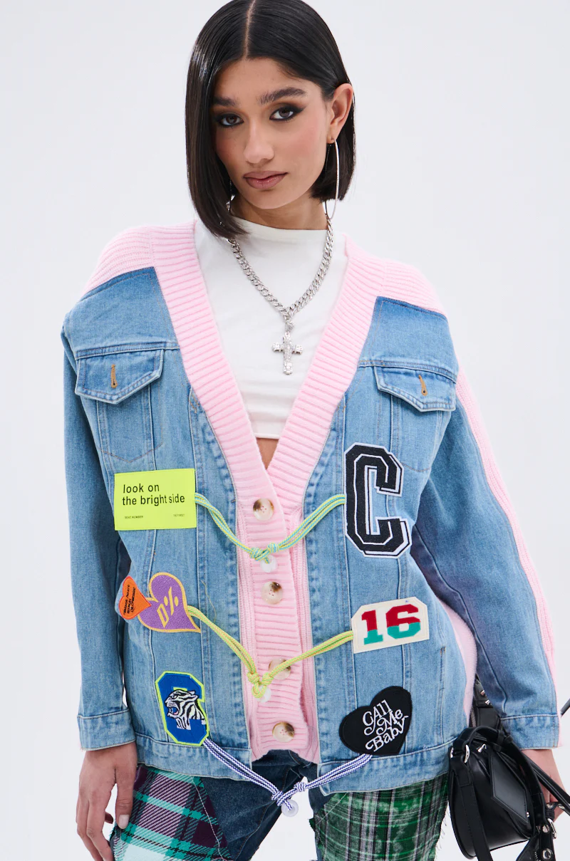 SURGICAL SPLICED CARDIGAN