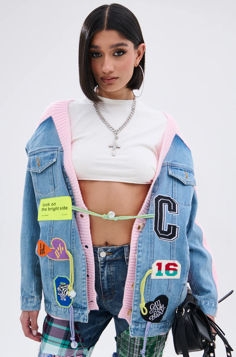 SURGICAL SPLICED CARDIGAN - Image 6
