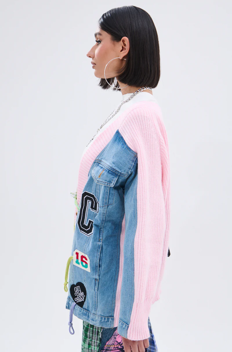 SURGICAL SPLICED CARDIGAN - Image 8