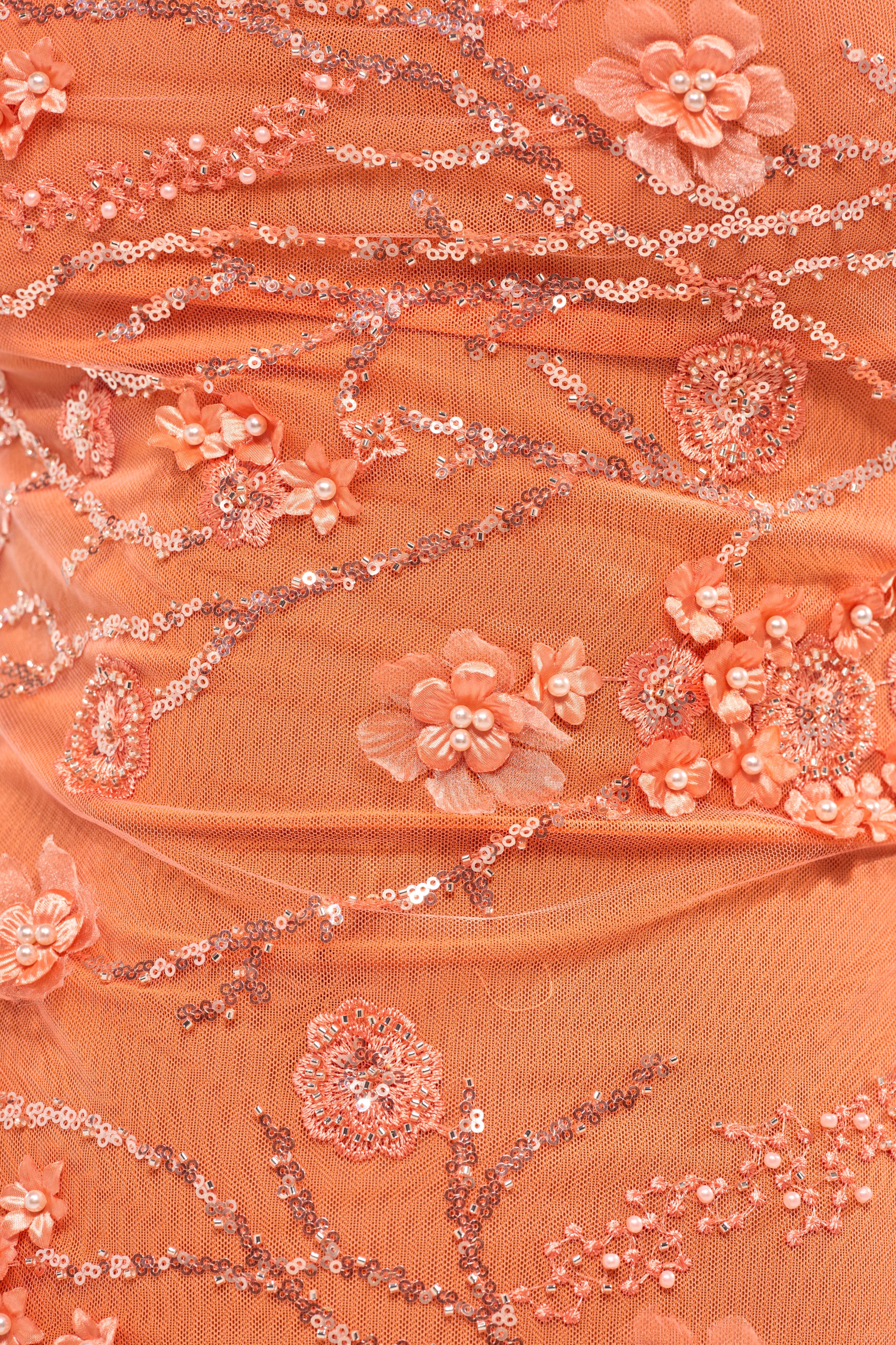 SWEET LIKE ME MINI DRESS IN ORANGE - Image 11