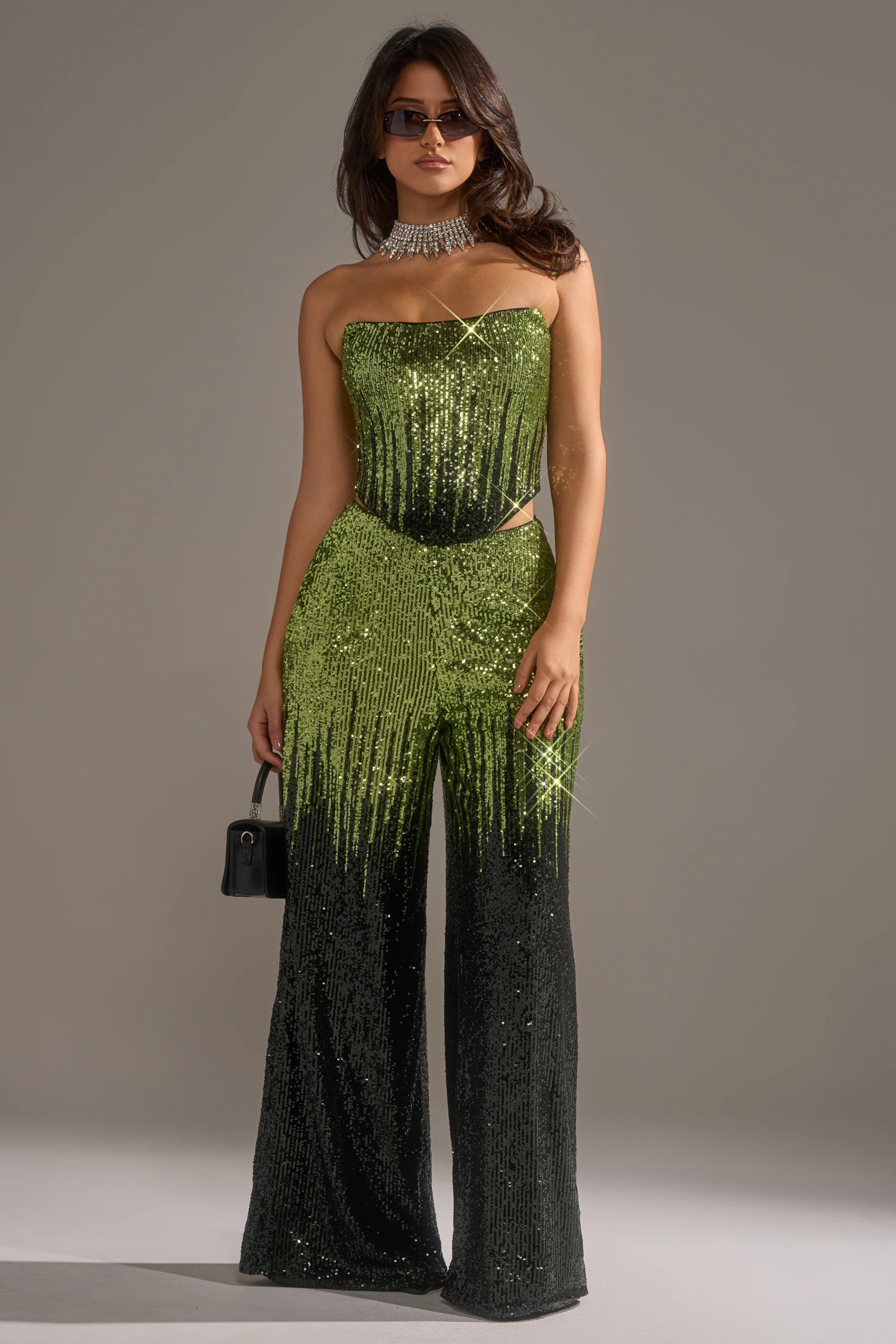 SWEET THING SEQUIN PALAZZO PANT - Image 6