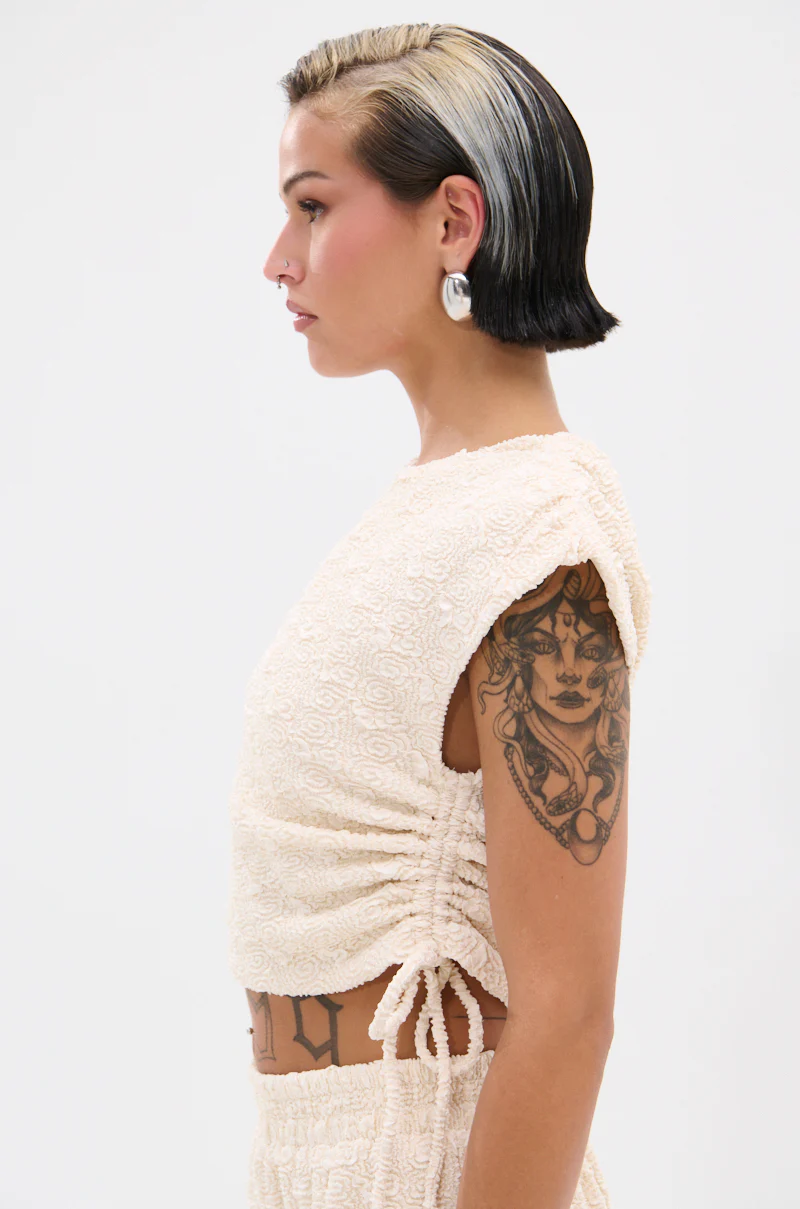 SYDNEY TEXTURED BLOUSE - Image 6