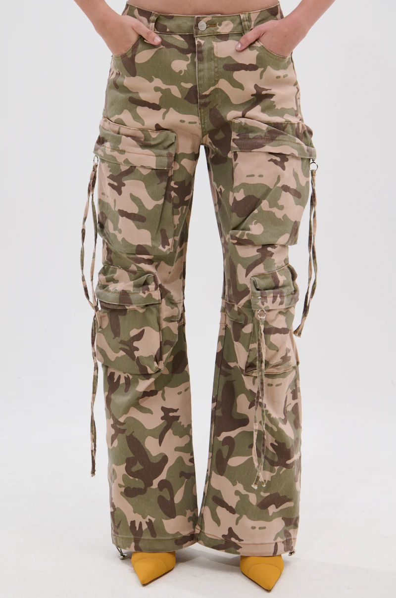 TAKE ME DOWN CAMO CARGO PANT - Image 2
