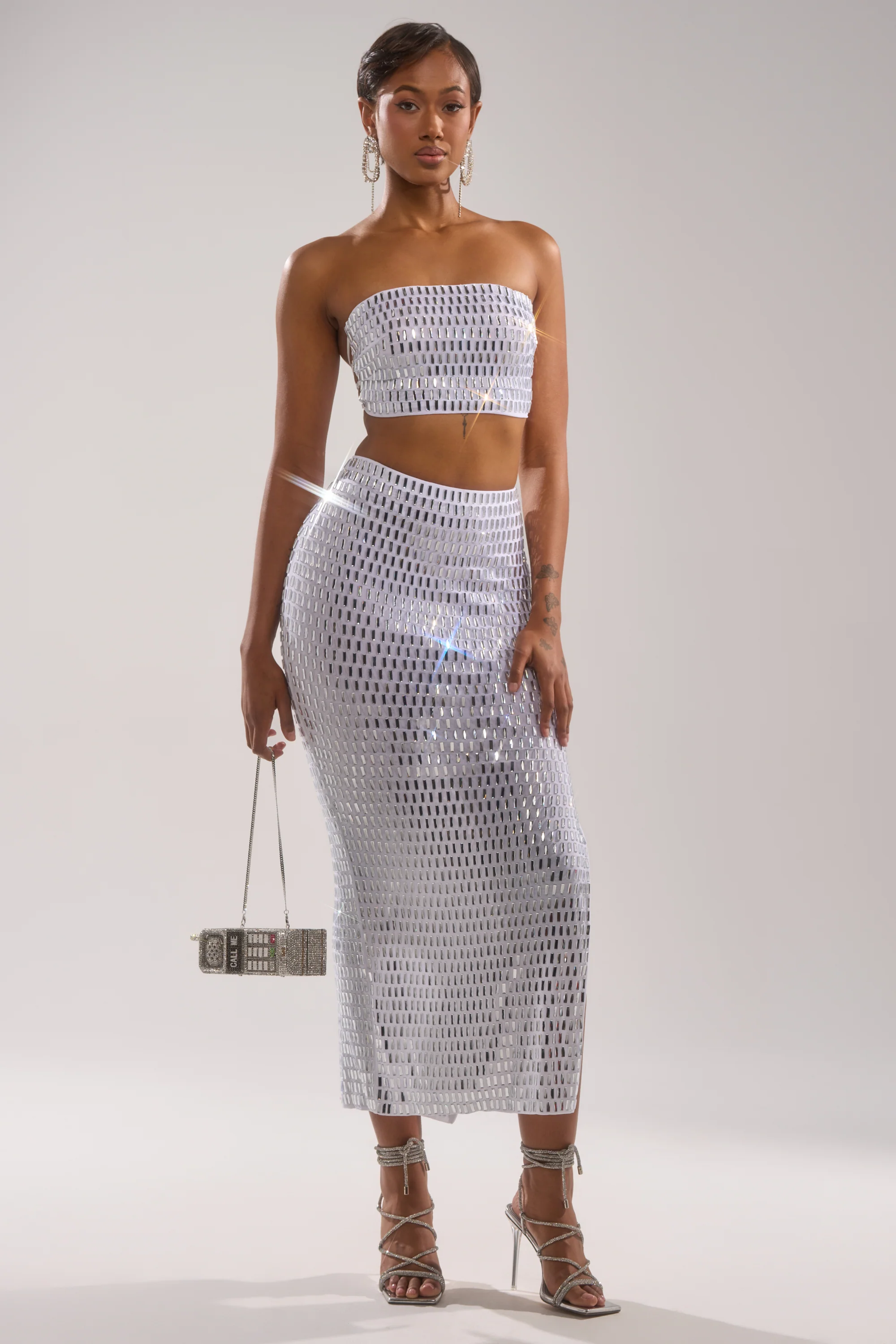 TALK ABOUT ME RHINESTONE BANDEAU - Image 6