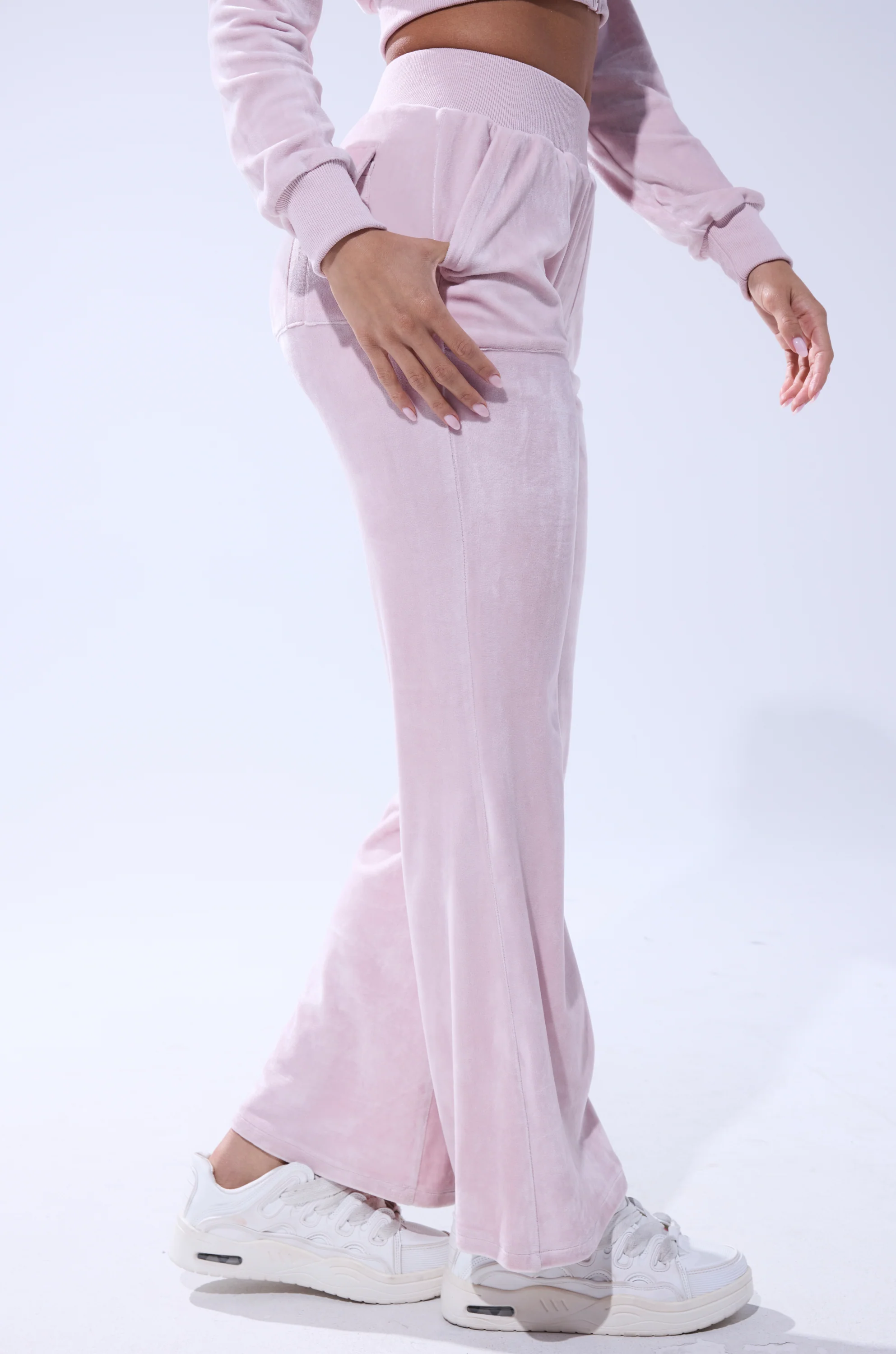 TAYLOR STRAIGHT LEG JOGGER IN PINK - Image 5