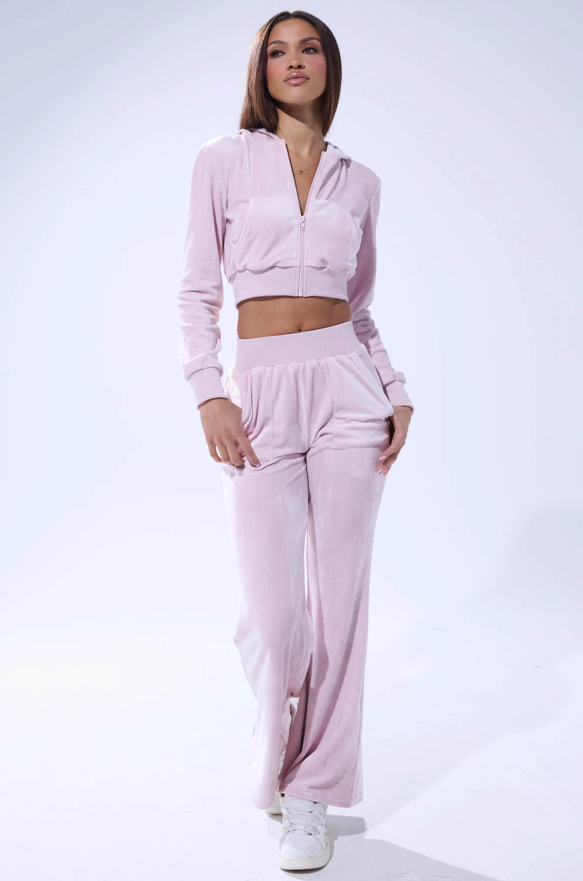 TAYLOR STRAIGHT LEG JOGGER IN PINK - Image 8