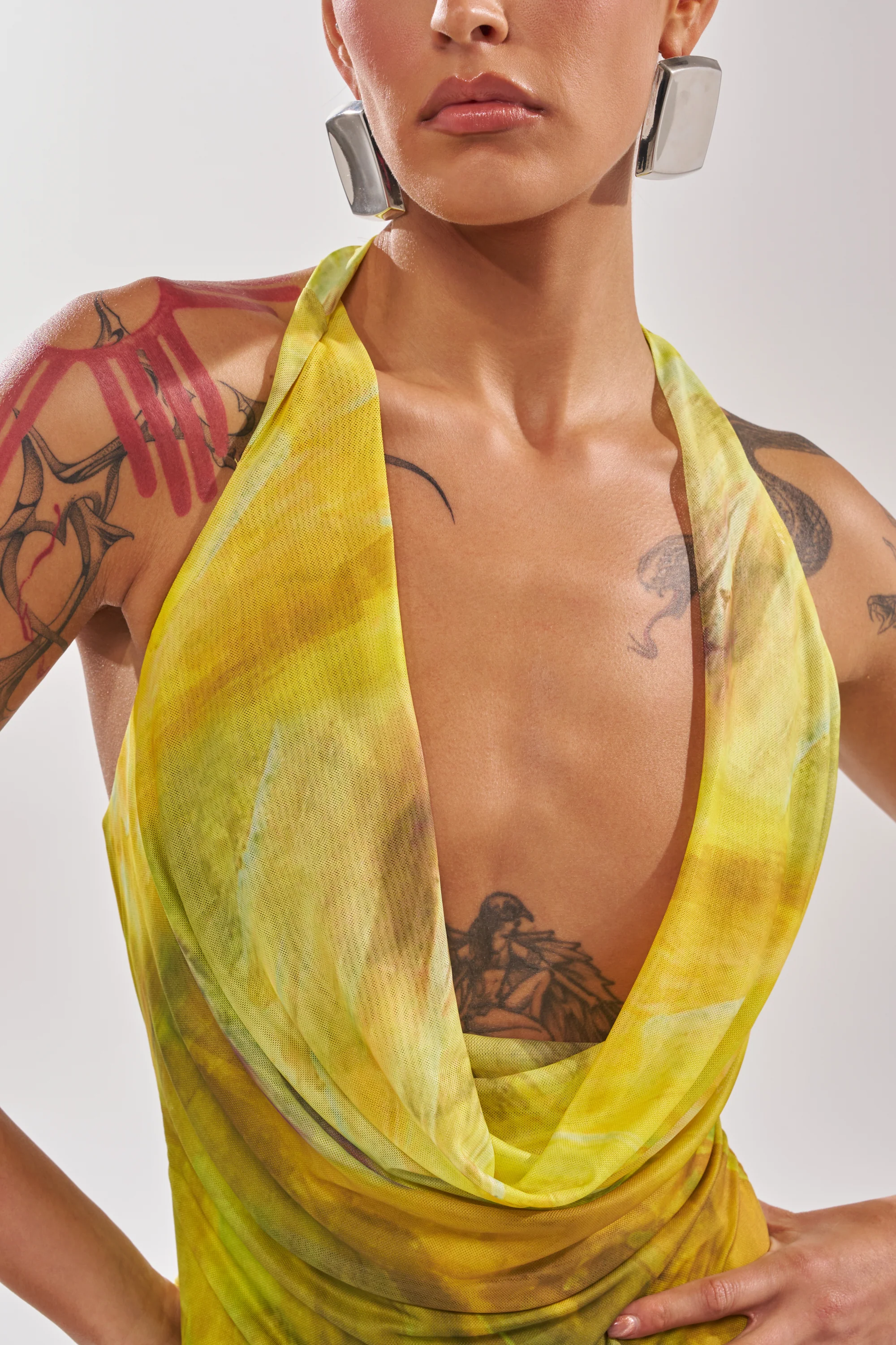 TELL ME MORE COWL NECK BLOUSE - Image 10