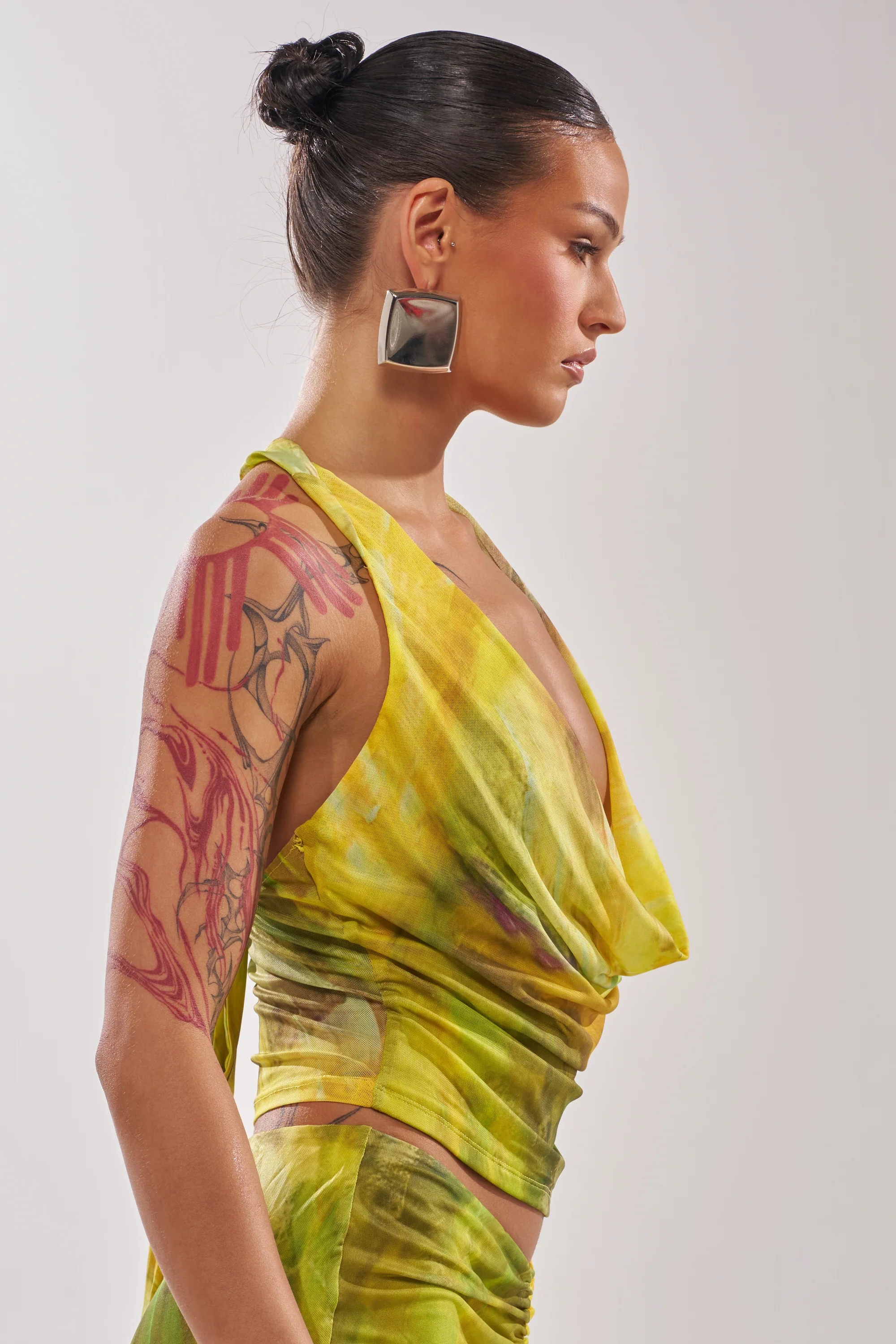 TELL ME MORE COWL NECK BLOUSE - Image 3