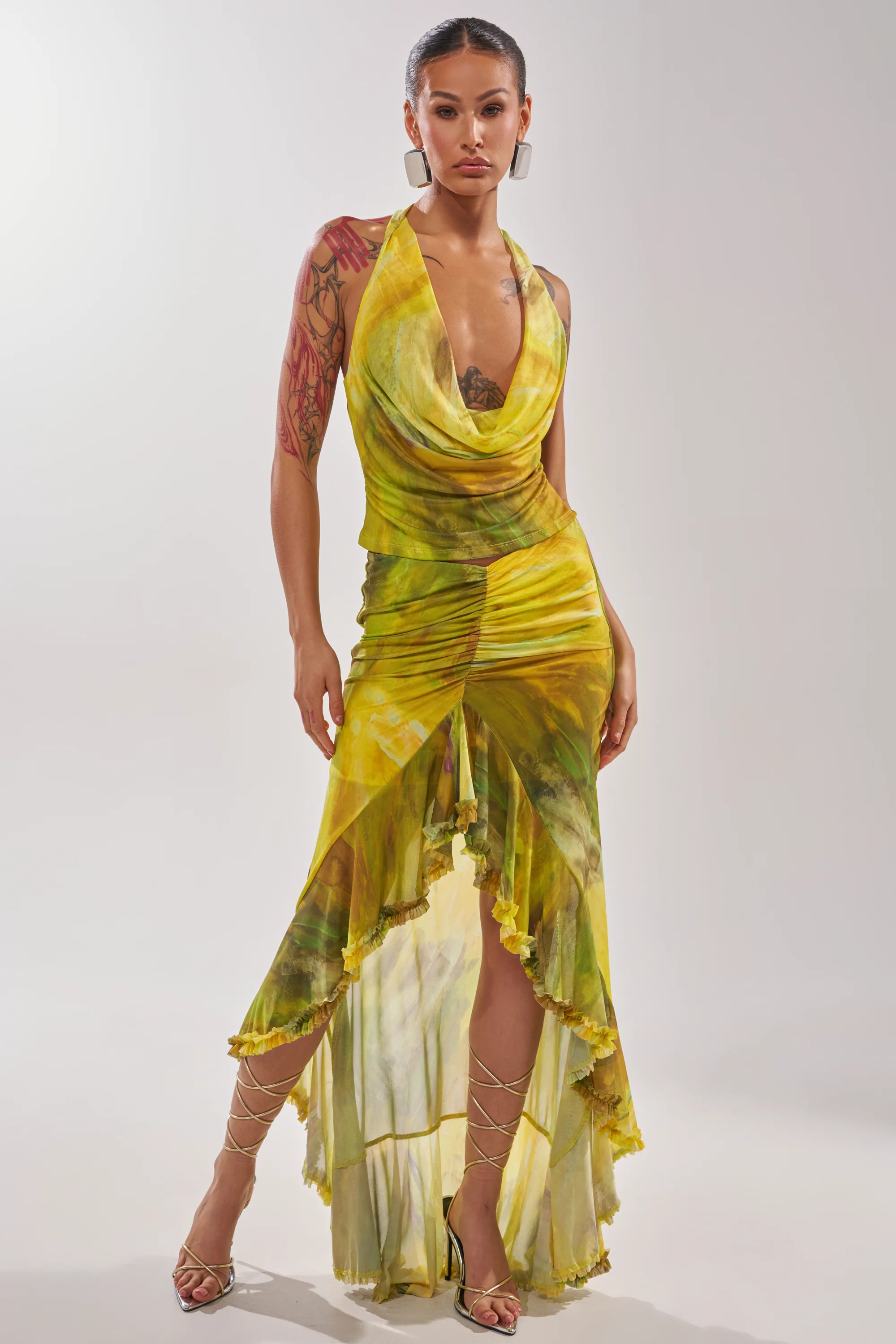 TELL ME MORE COWL NECK BLOUSE - Image 6