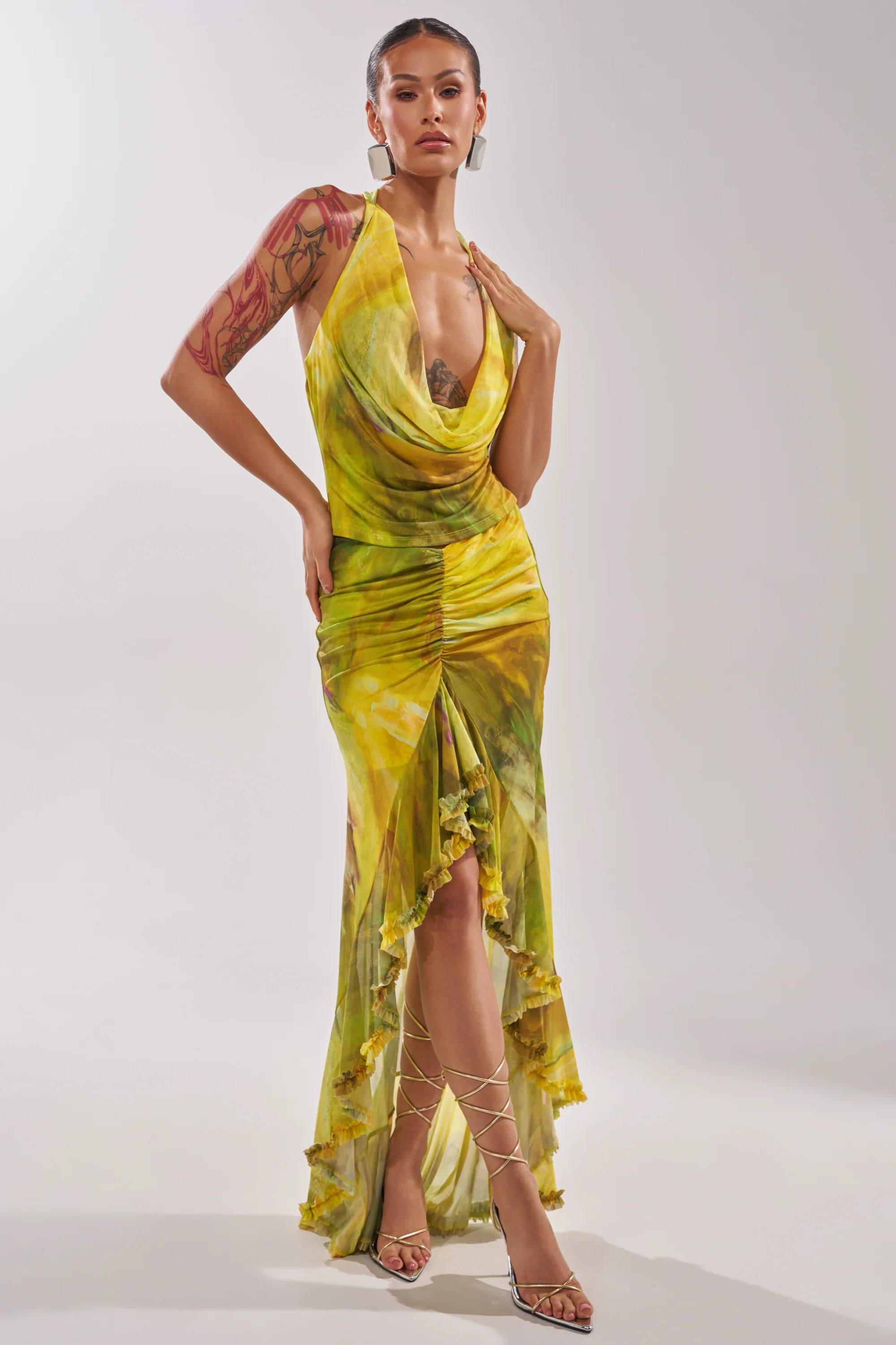 TELL ME MORE COWL NECK BLOUSE - Image 8
