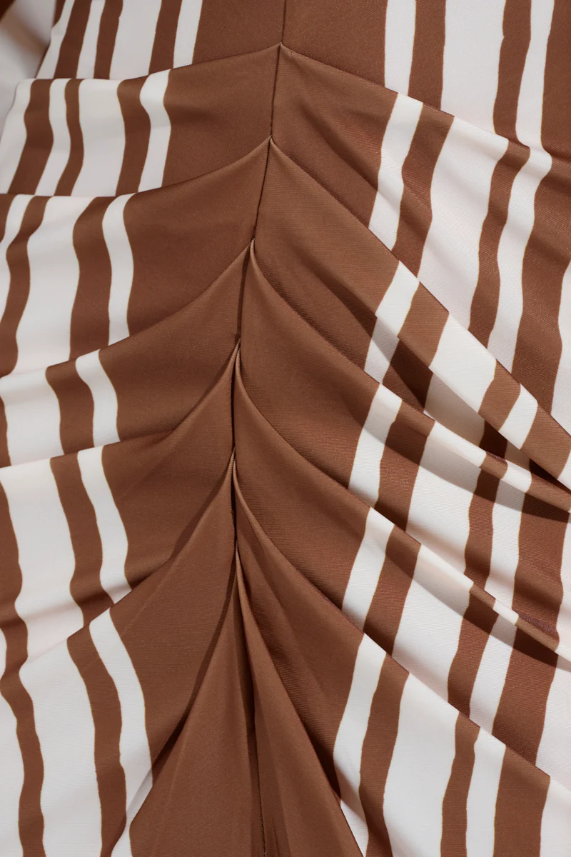 TEXT ME LATER SATIN MIDI DRESS - Image 6