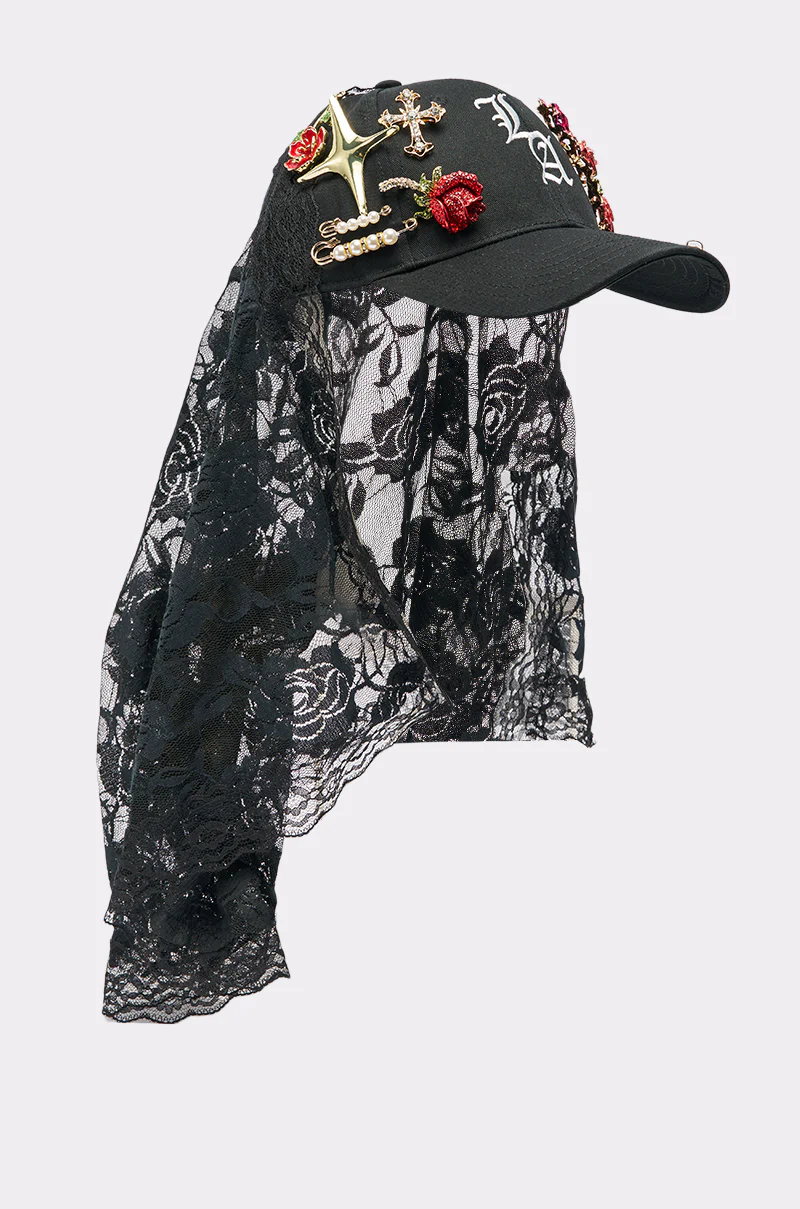 CITY GIRL LUXE BROOCH HAT - Image 2