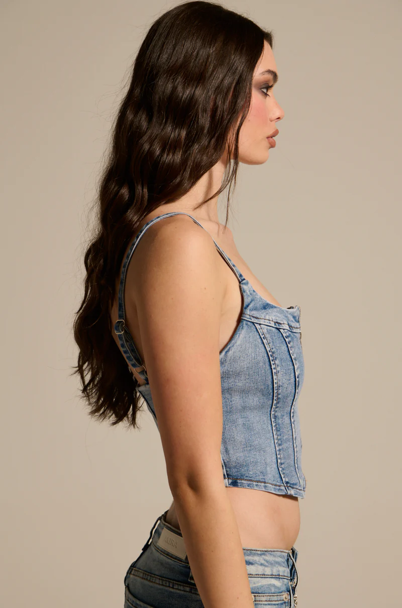 THE BEST ONE YET DENIM CORSET - Image 3