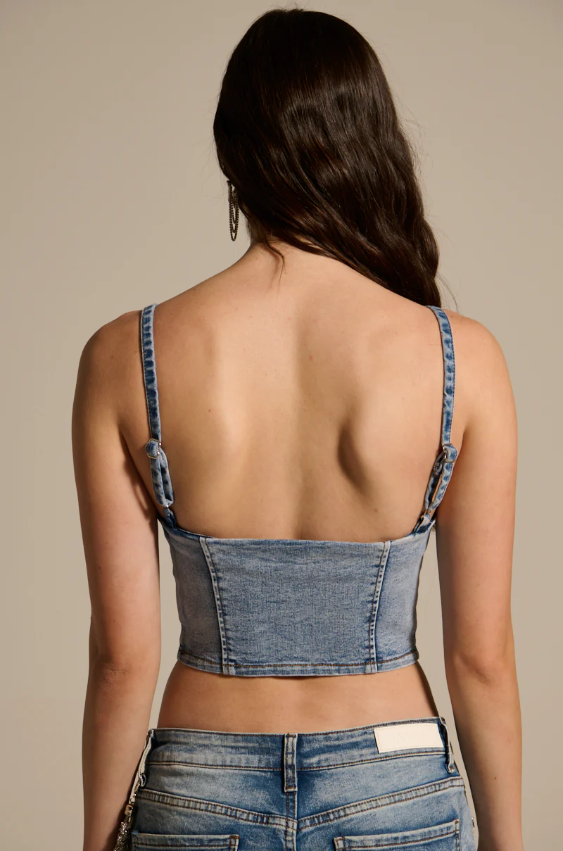 THE BEST ONE YET DENIM CORSET - Image 4