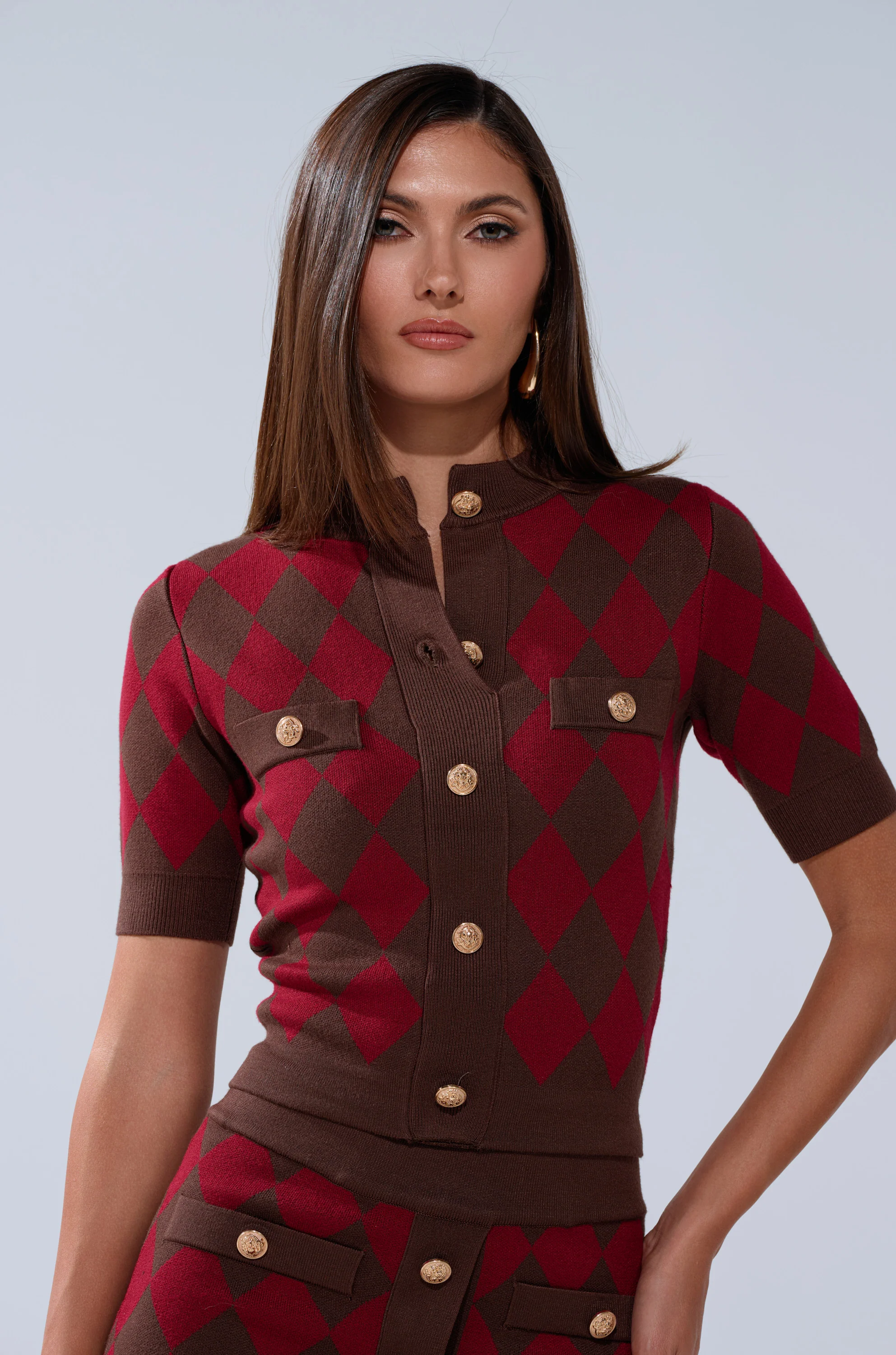 THE BEST PART OF THIS ABSTRACT CARDIGAN