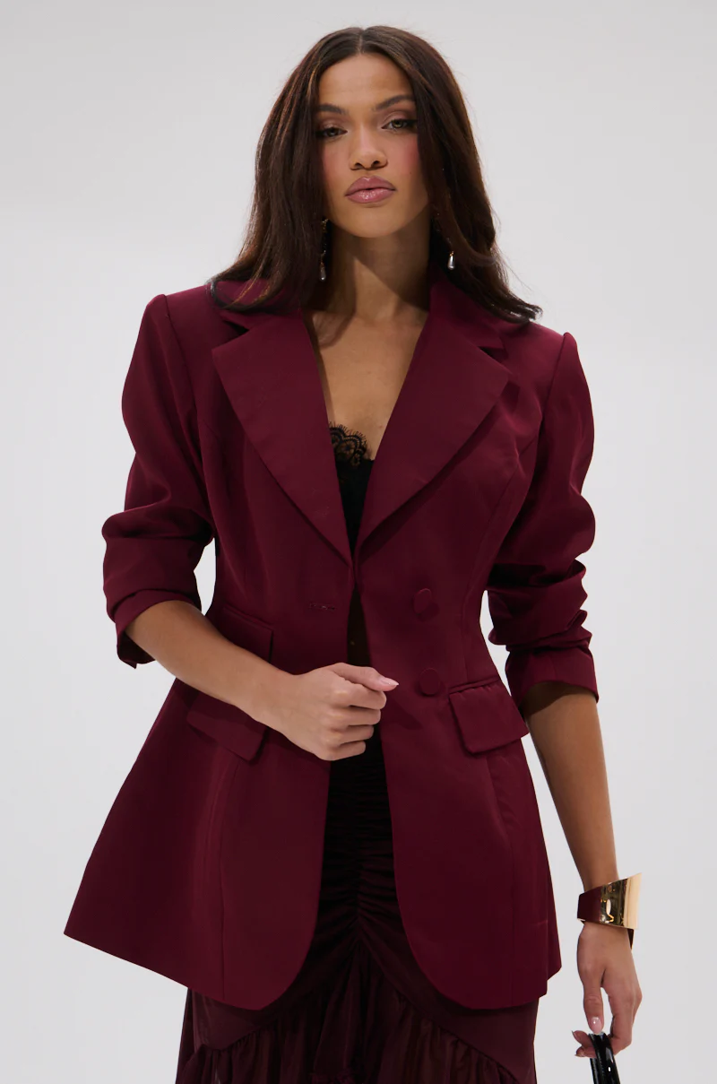 THE BLUEPRINT ASYMMETRICAL BLAZER - Image 4