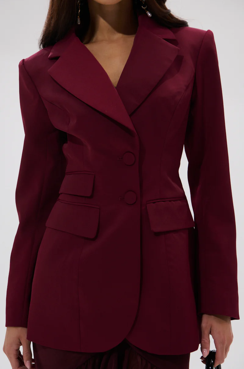 THE BLUEPRINT ASYMMETRICAL BLAZER - Image 9