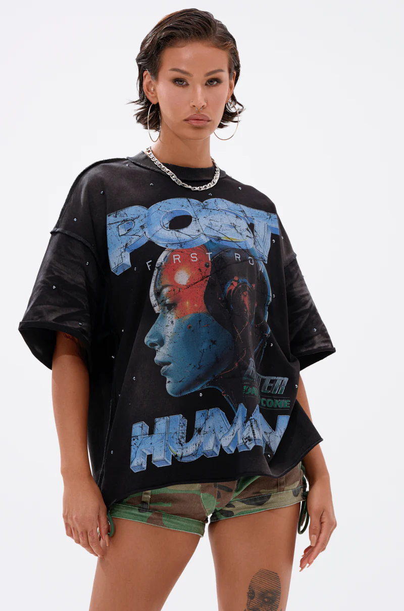 THE FUTURES CALLING FRENCH TERRY GRAPHIC TEE