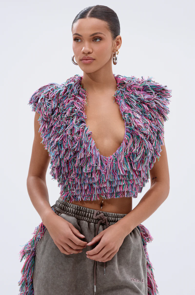 THE ONE FRINGE BLOUSE