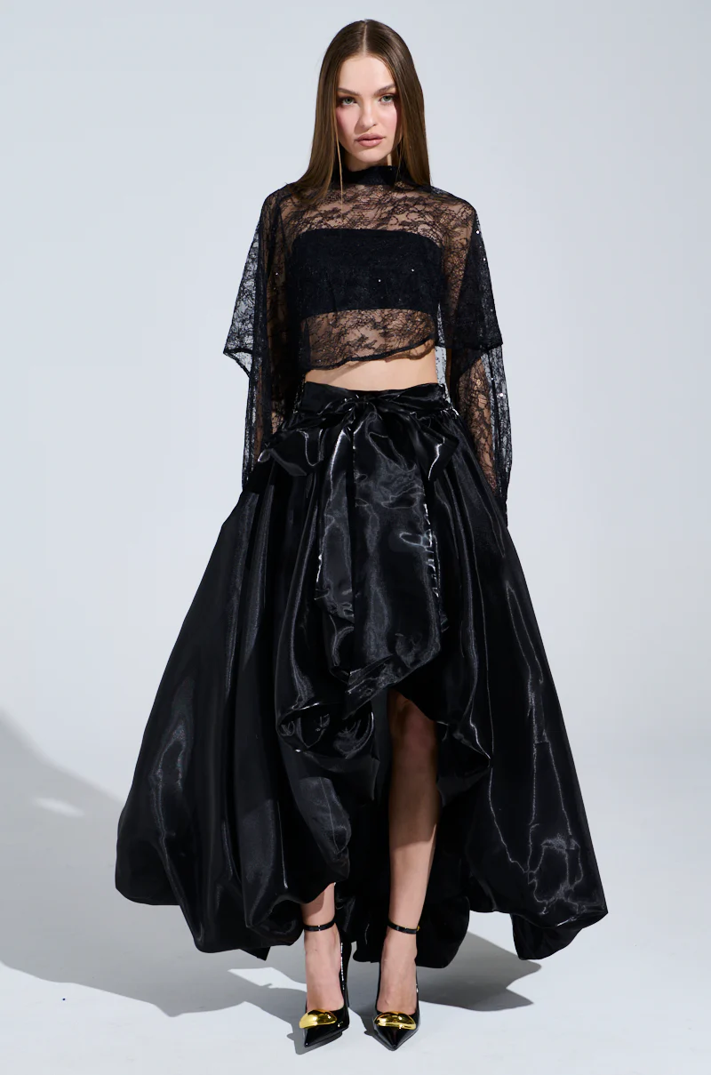 THE PERFECT LONG SLEEVE LACE BLOUSE - Image 5