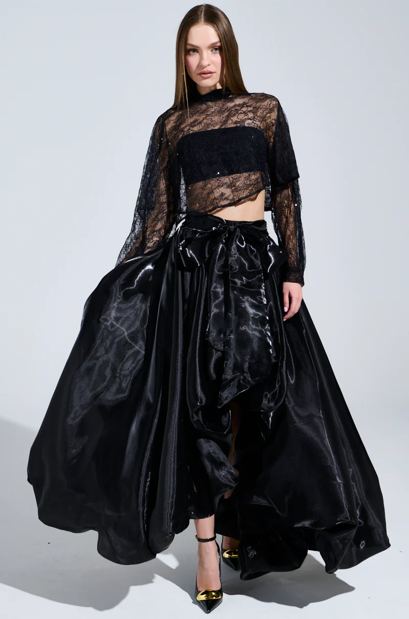 THE PERFECT LONG SLEEVE LACE BLOUSE - Image 6