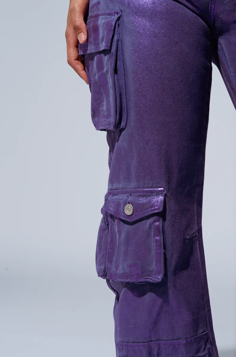 THE POWER OF LOVE DENIM CARGO PANT - Image 6