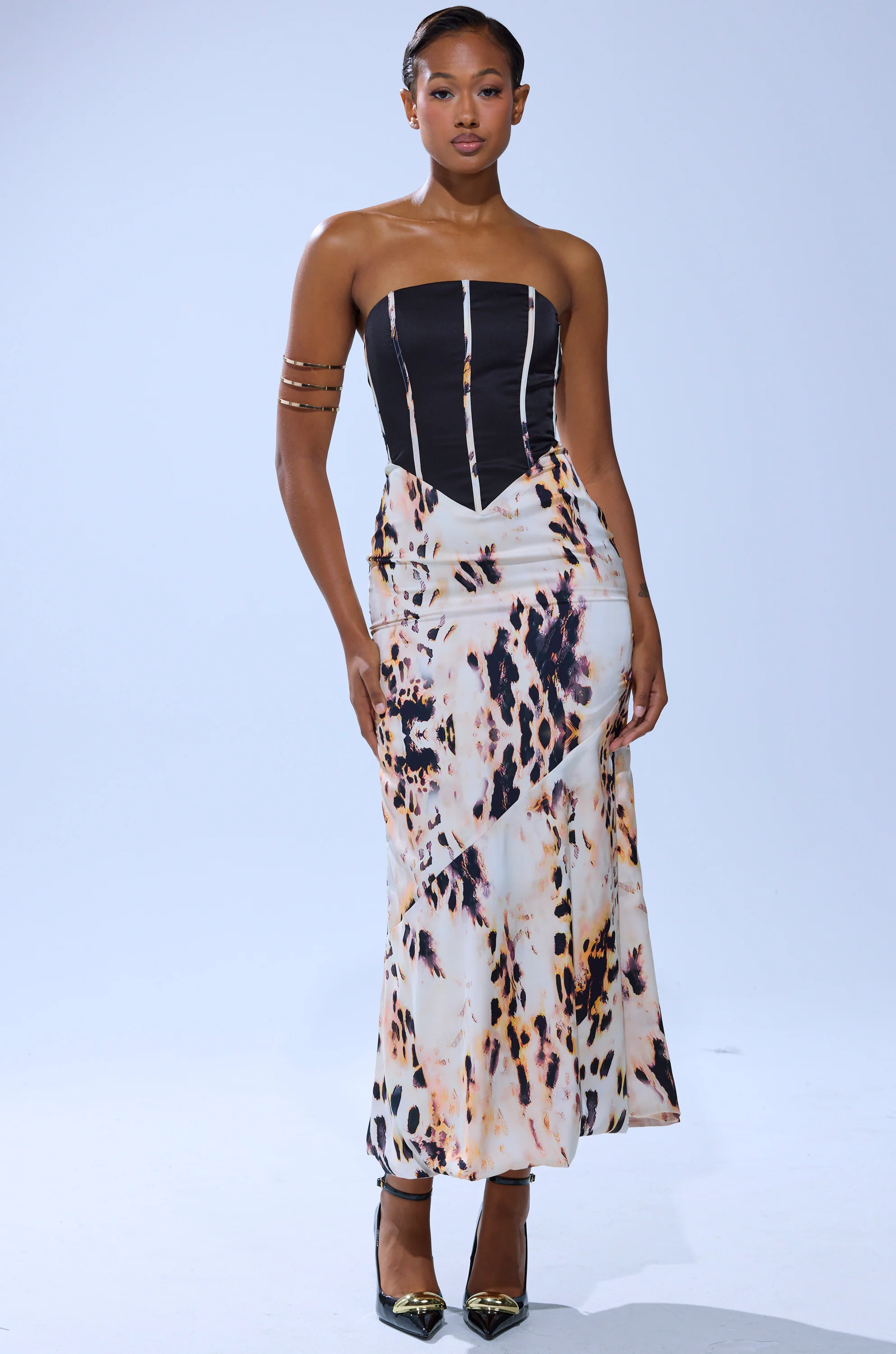 THE REAL DEAL PRINTED MAXI DRESS - Image 3