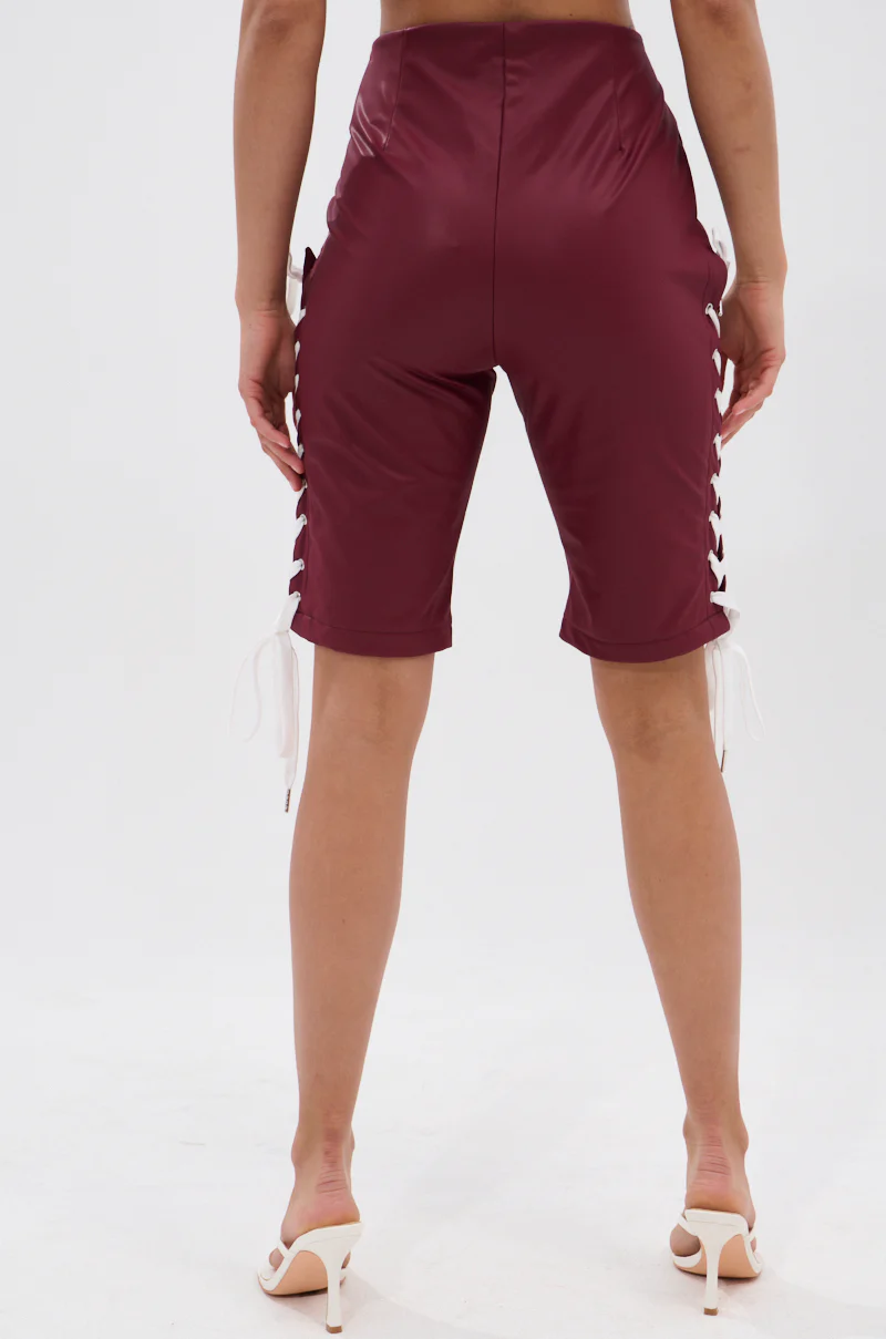 TIME OUT PU BERMUDA SHORT - Image 4