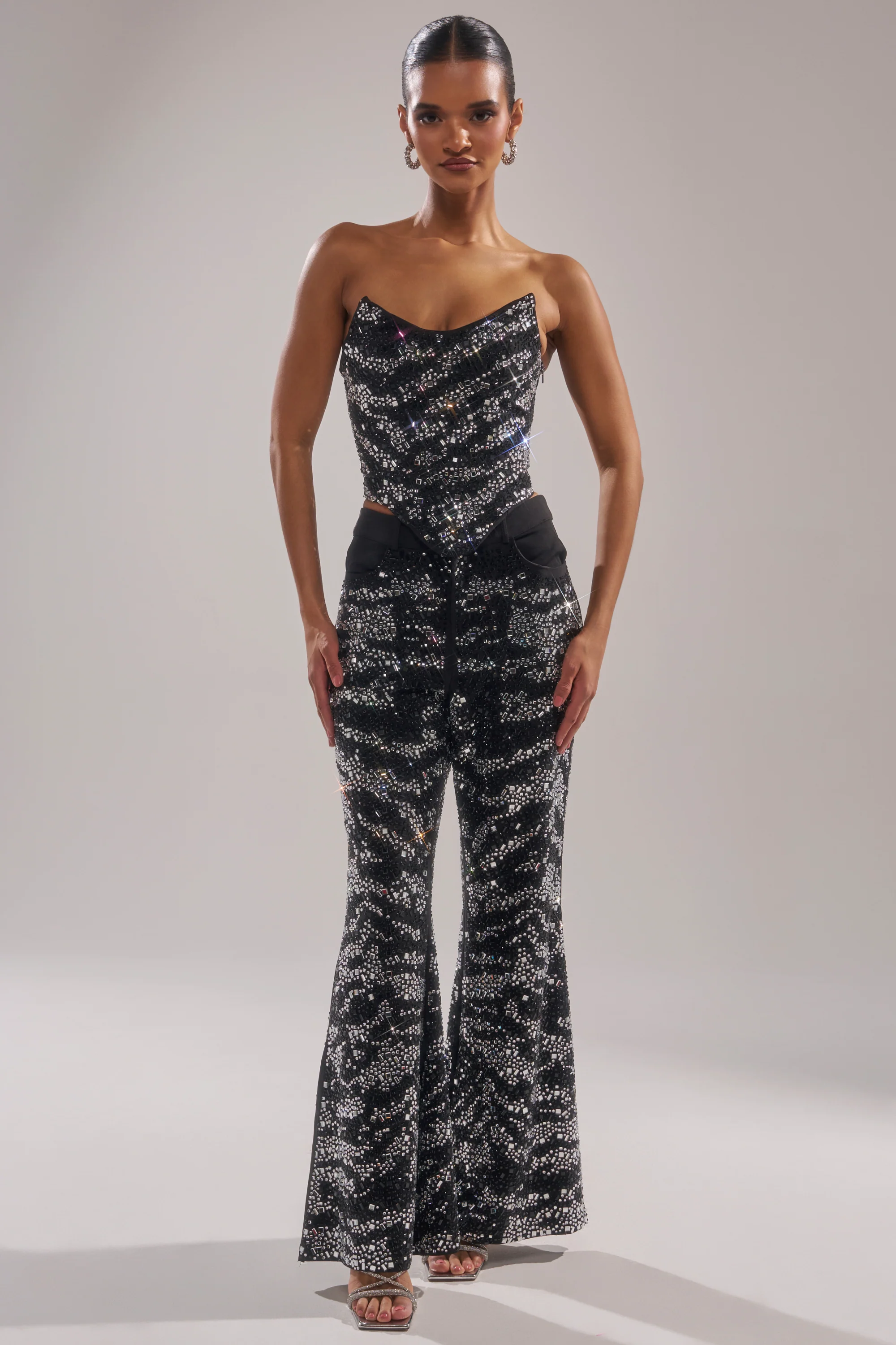 TIME TO CELEBRATE AND DANCE RHINESTONE CORSET - Image 5
