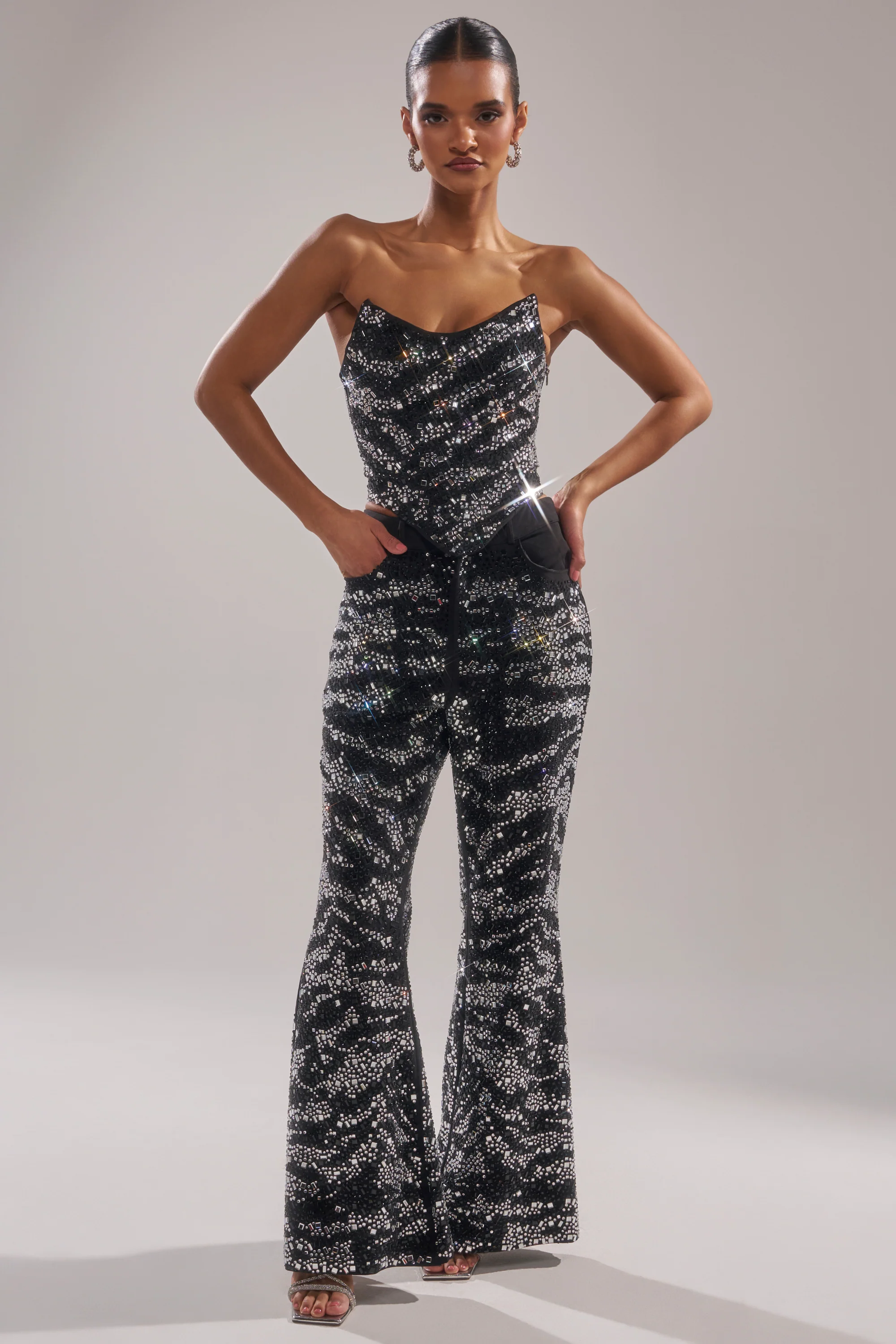 TIME TO CELEBRATE AND DANCE RHINESTONE CORSET - Image 6