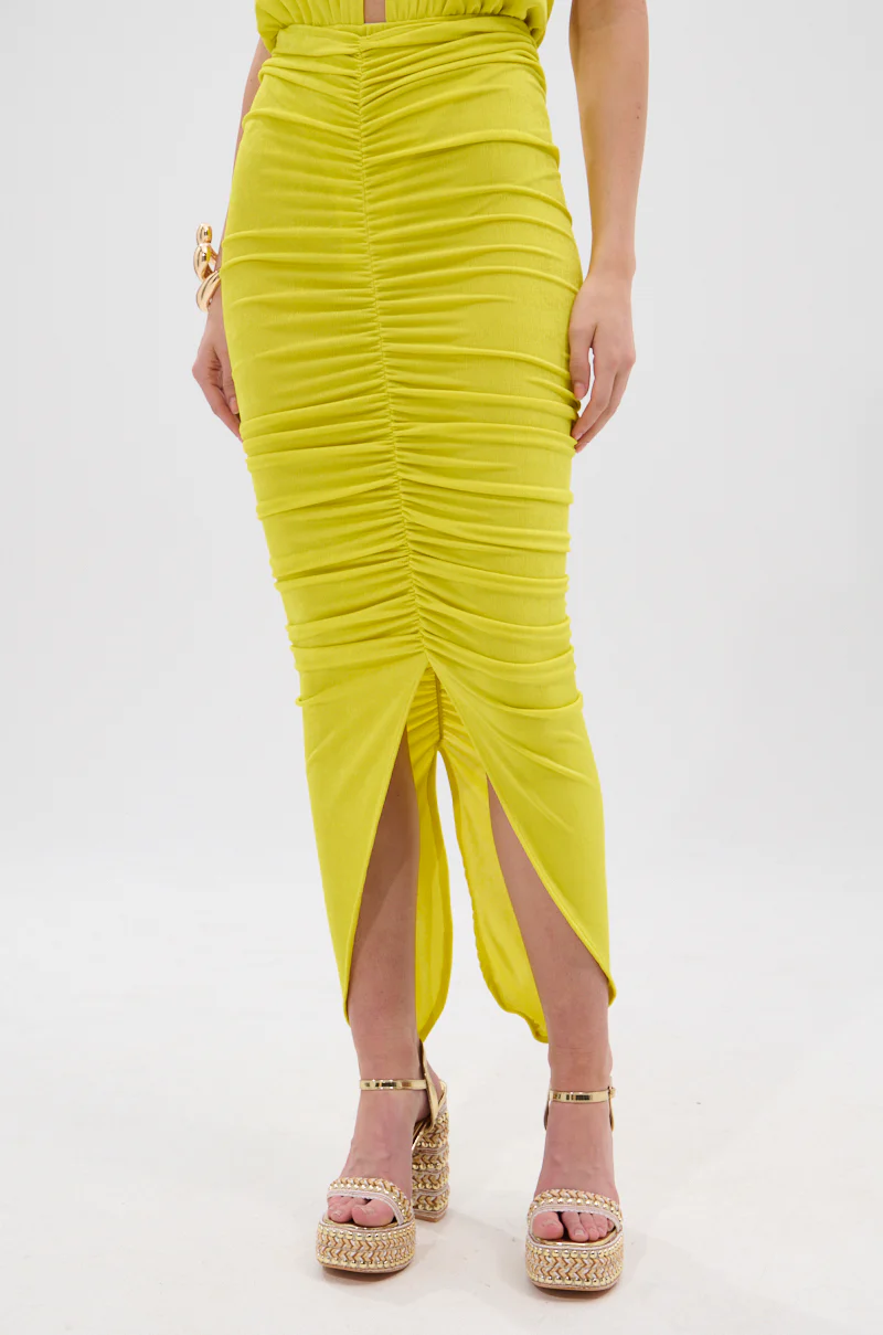 TIMELESS MESH MAXI SKIRT - Image 2