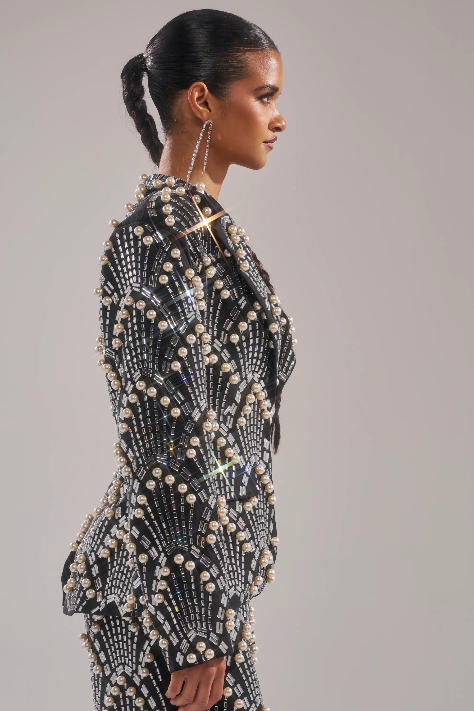 TIMES SQUARE EMBELLISHED BLAZER - Image 2