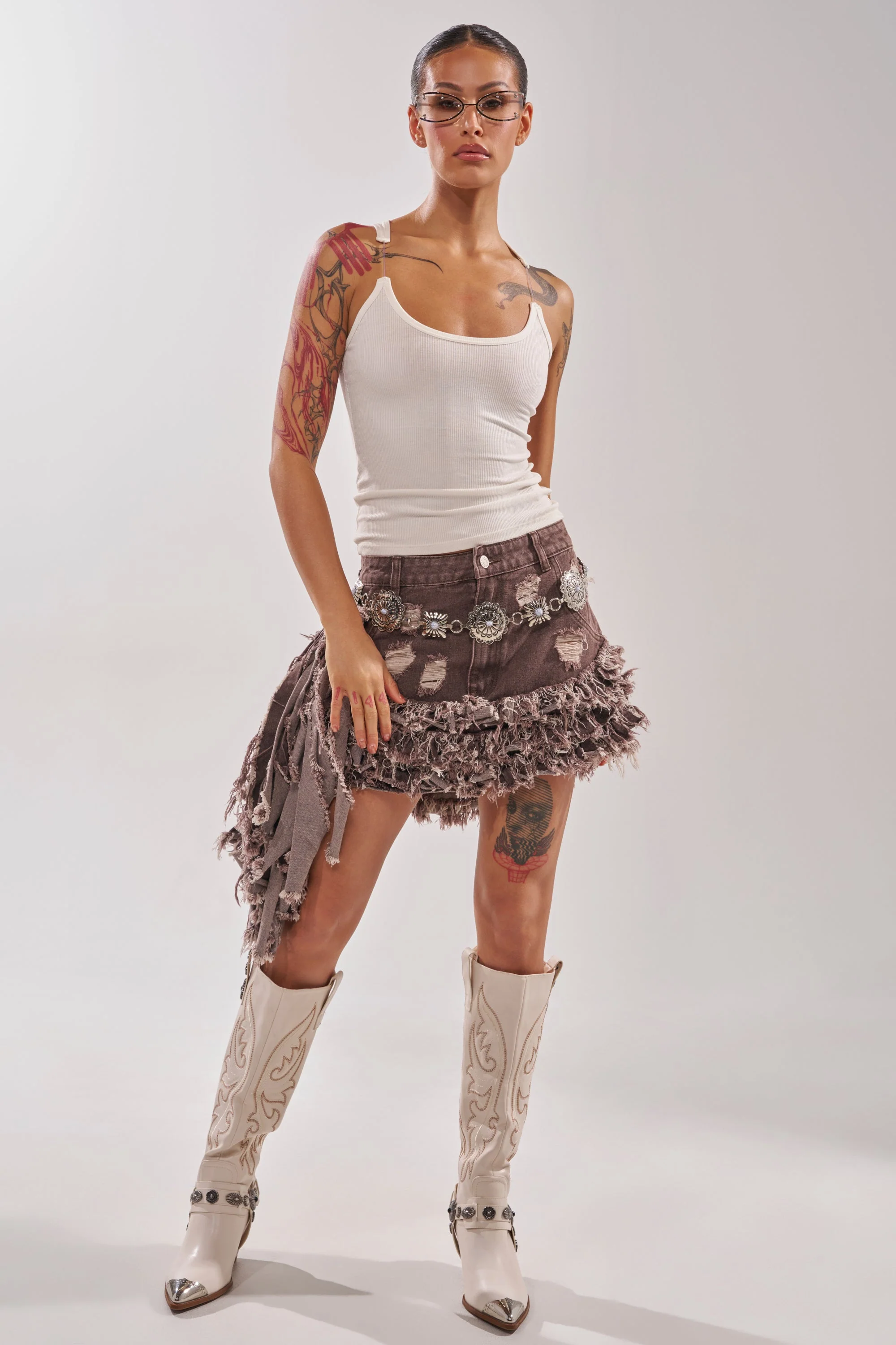 TO THE RODEO WE GO SKIRT - Image 8