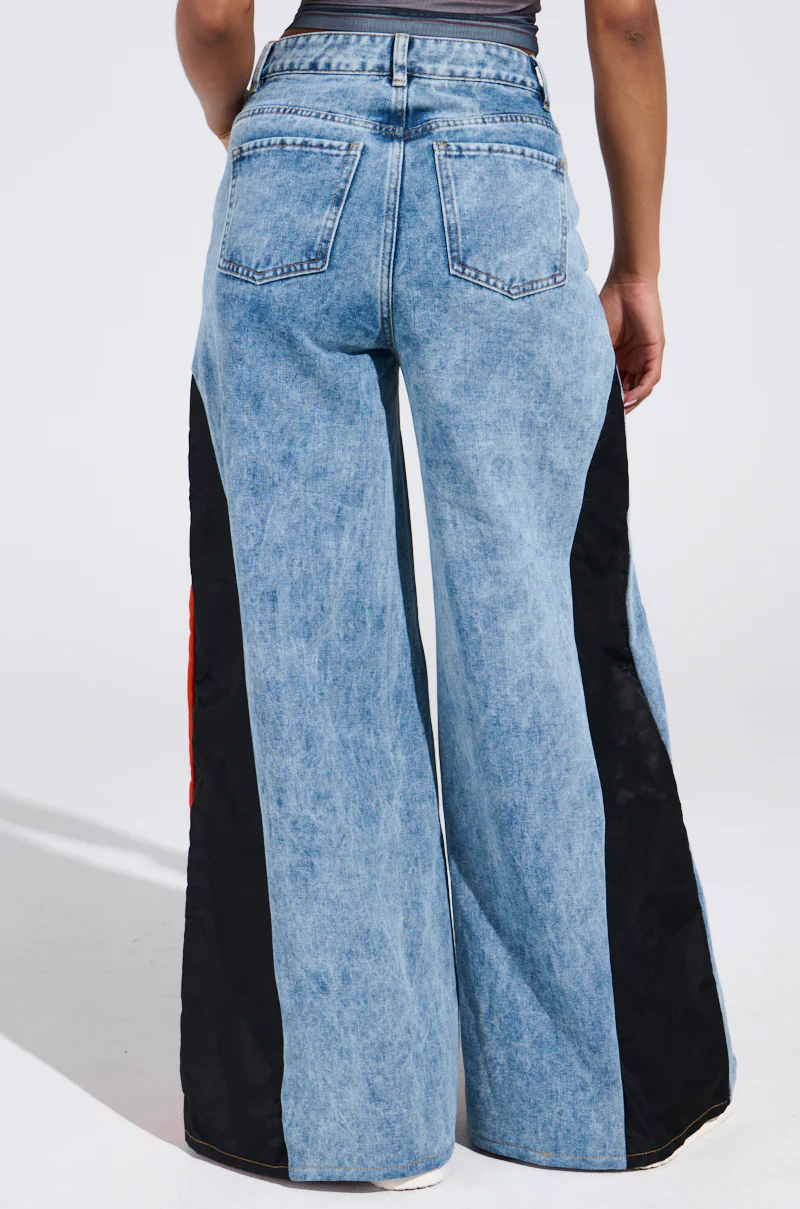TOGETHER FOREVER DENIM PANT WITH PANELS - Image 5