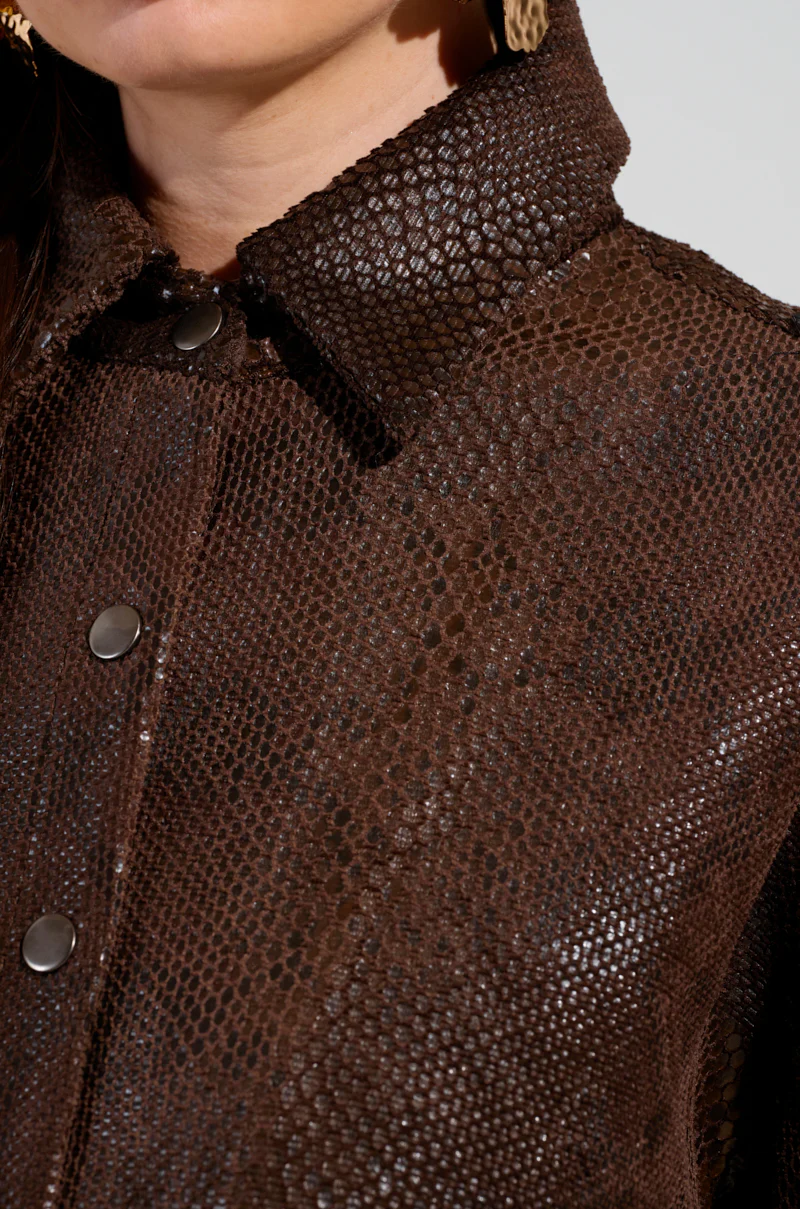 TOO DEEP CROCODILE BUTTON DOWN - Image 6