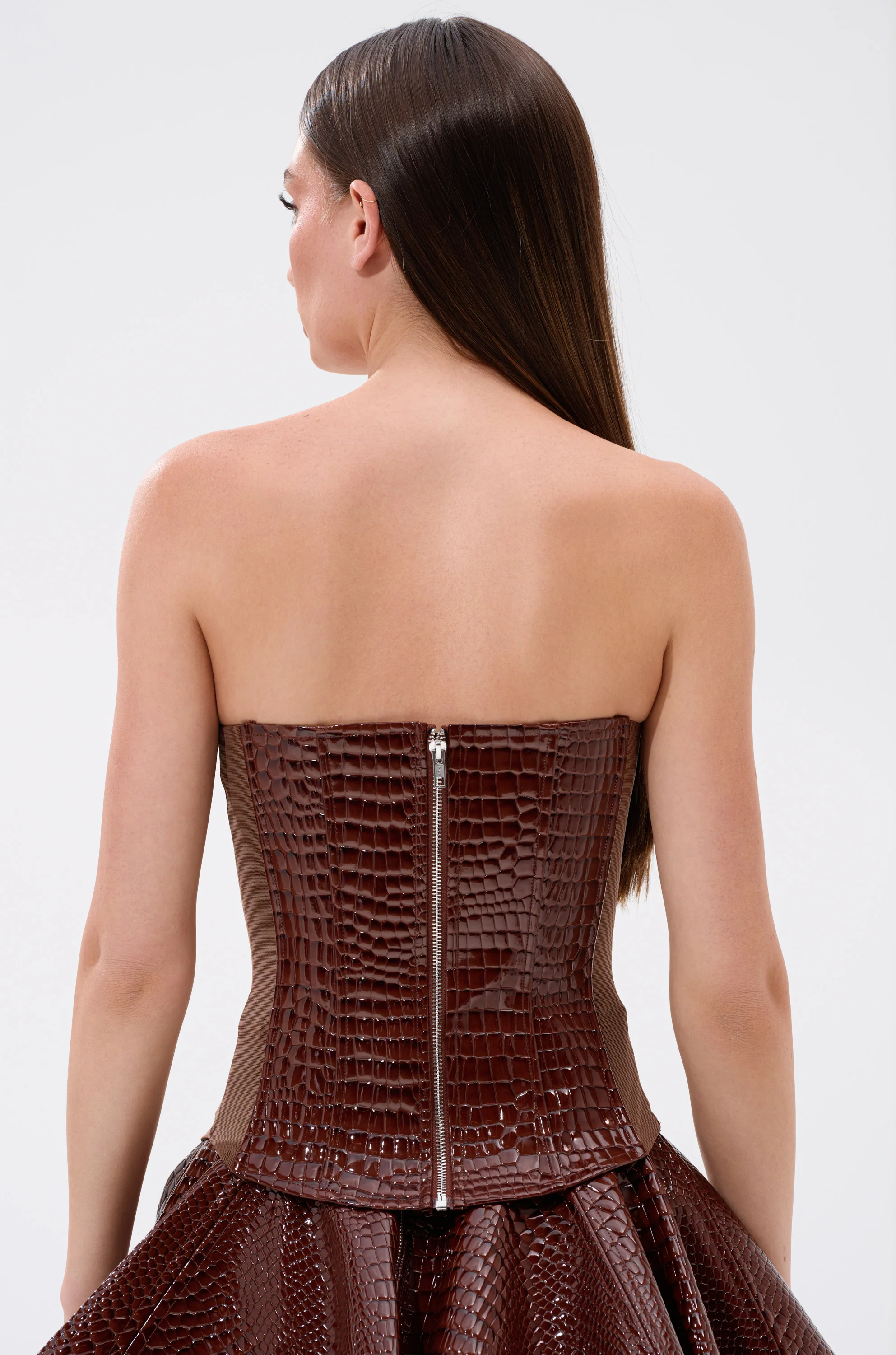 TOO GOOD FOR YOU CROCODILE CORSET - Image 6