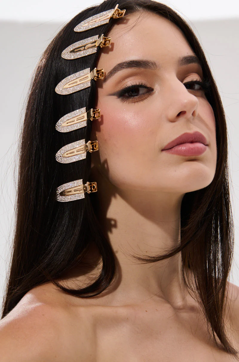 TOO PRETTY FOR THIS BLING HAIR CLIPS - Image 3