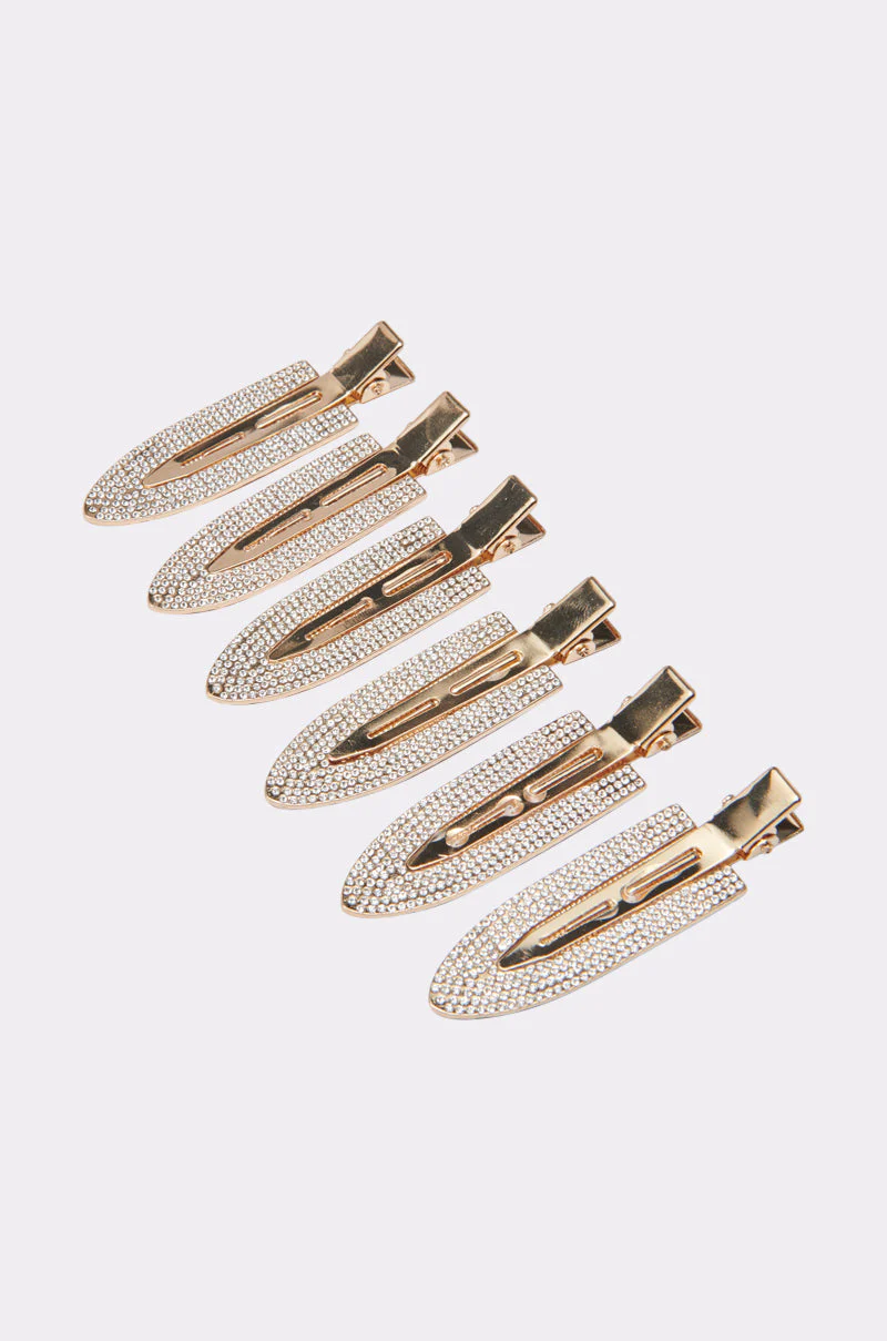 TOO PRETTY FOR THIS BLING HAIR CLIPS - Image 5