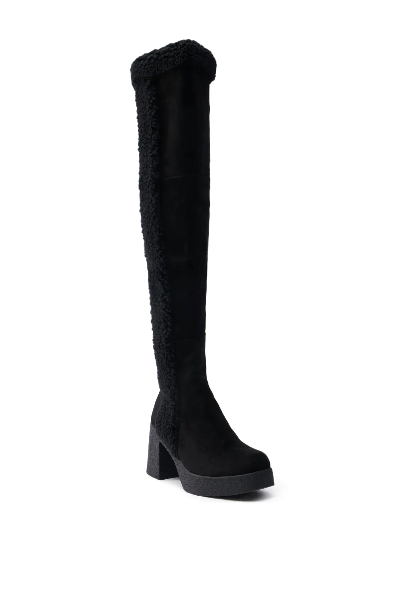 TOP TIER BLACK CHUNKY BOOT - Image 6