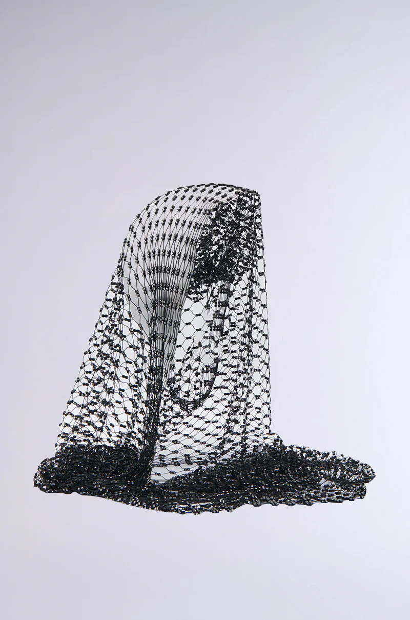 TOP TIER RHINESTONE MESH HOOD - Image 4