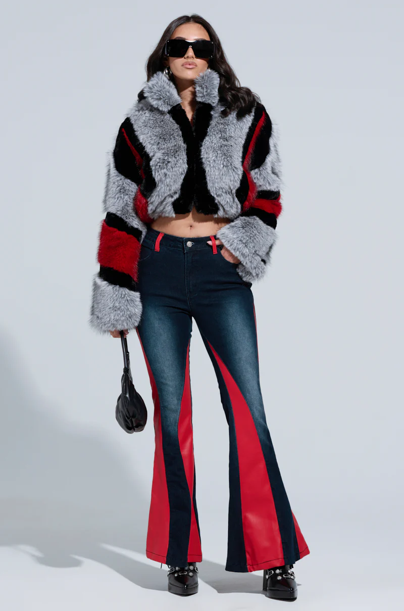 TORONTO FAUX FUR COAT - Image 6