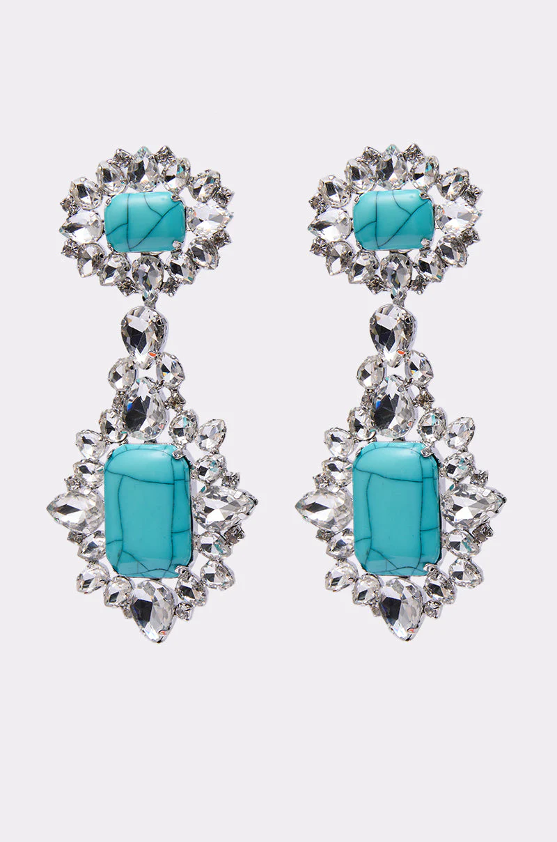 TOTALLY TURQ EARRING - Image 2