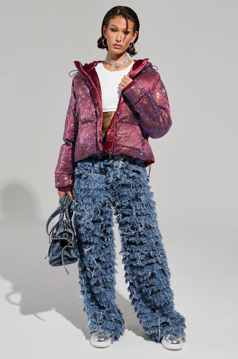 TOUCH ME DISTRESSED DENIM PANT - Image 7
