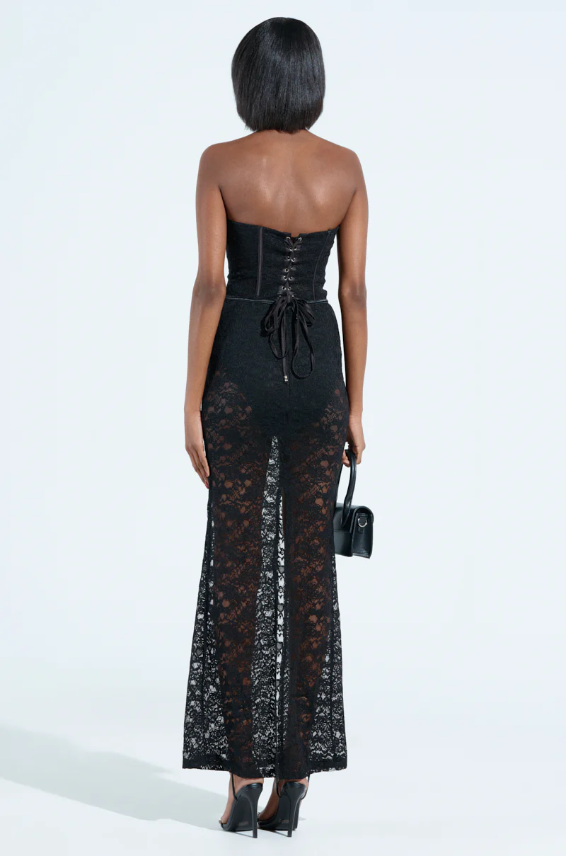 TRENDSETTER LACE MAXI DRESS - Image 4