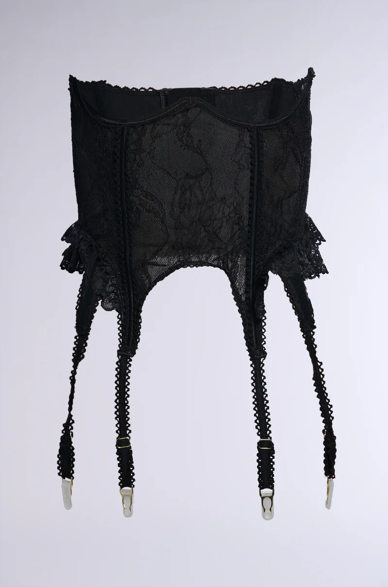 TRUE RUFFLE GARTER BELT - Image 4