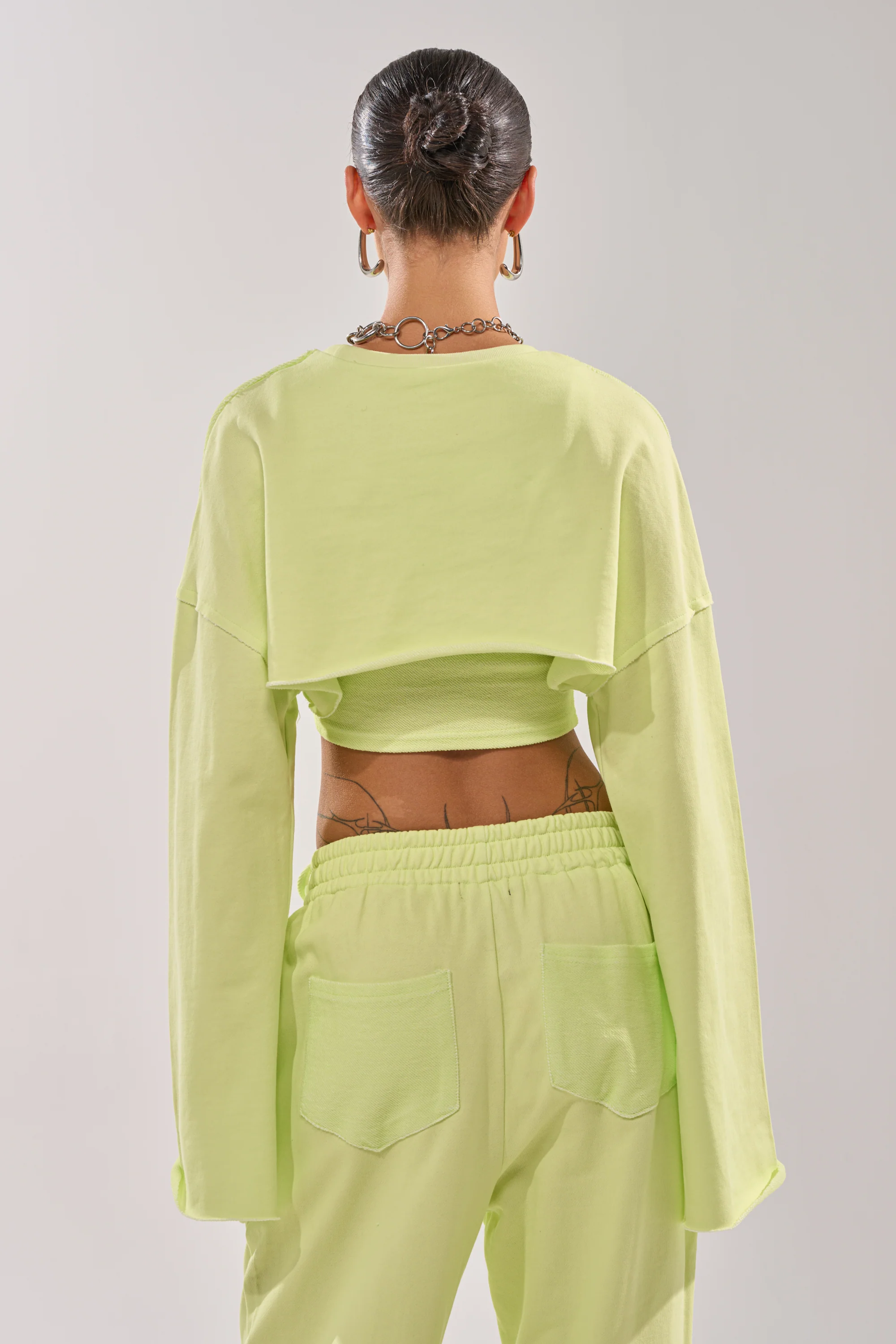 TRY ME BABY CROP SWEATSHIRT - Image 4