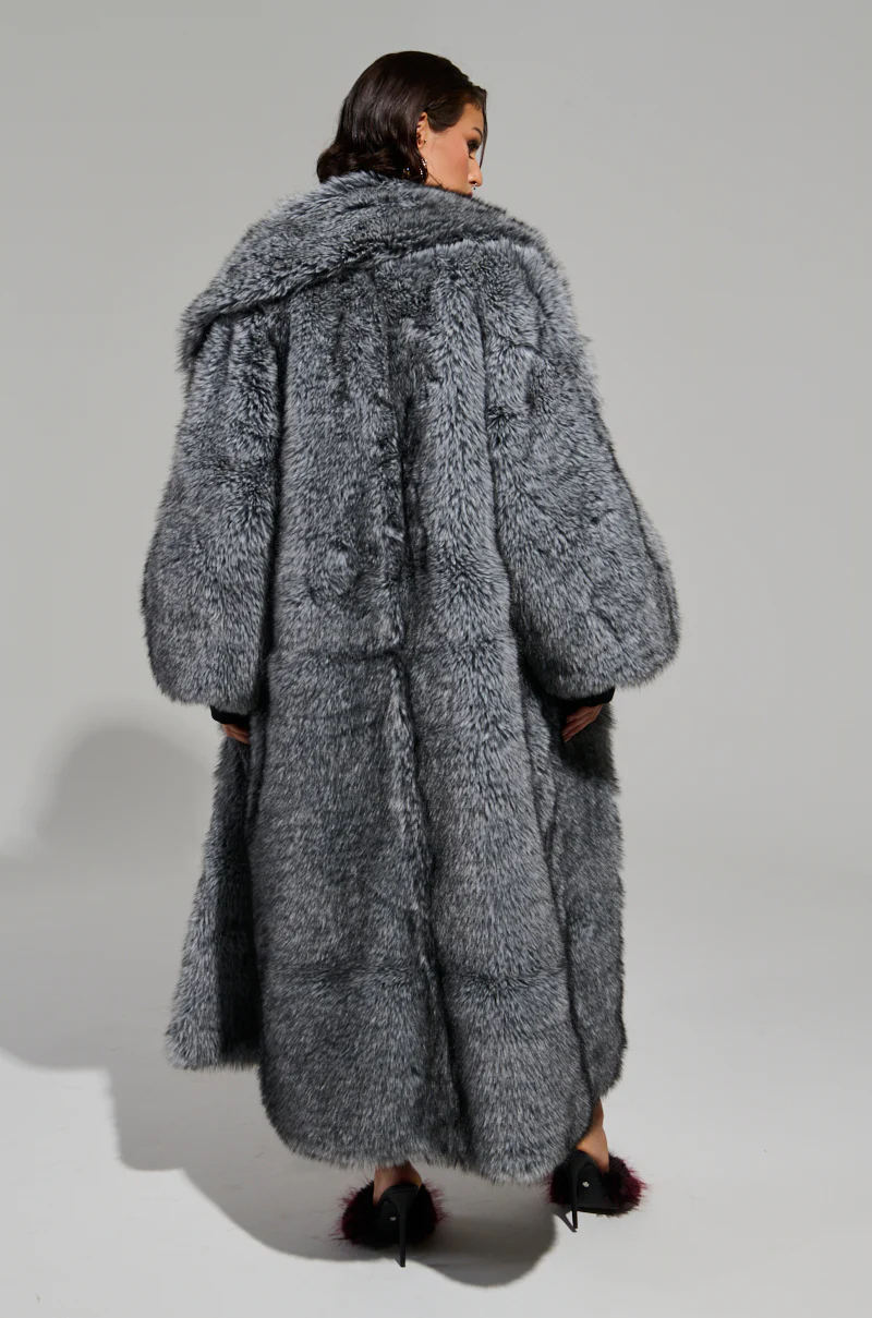 TSUNAMI FAUX FUR TRENCH - Image 8