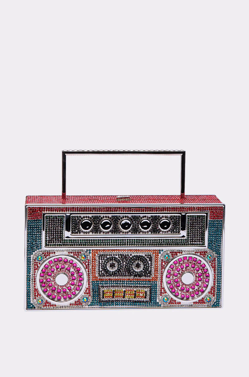 TURN ME UP BLING BOOMBOX PURSE - Image 2