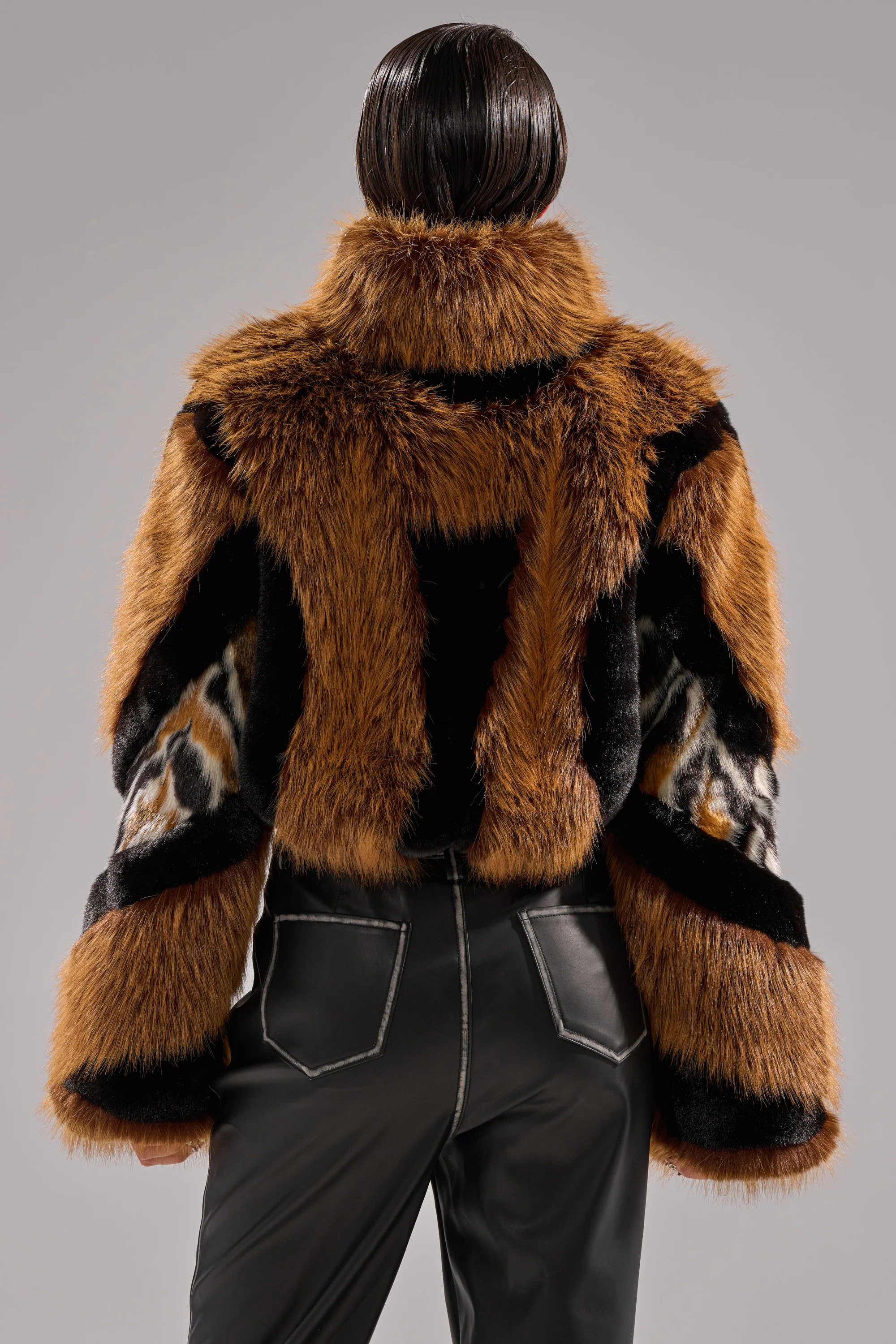 TWISTER PATCHWORK FAUX FUR - Image 6